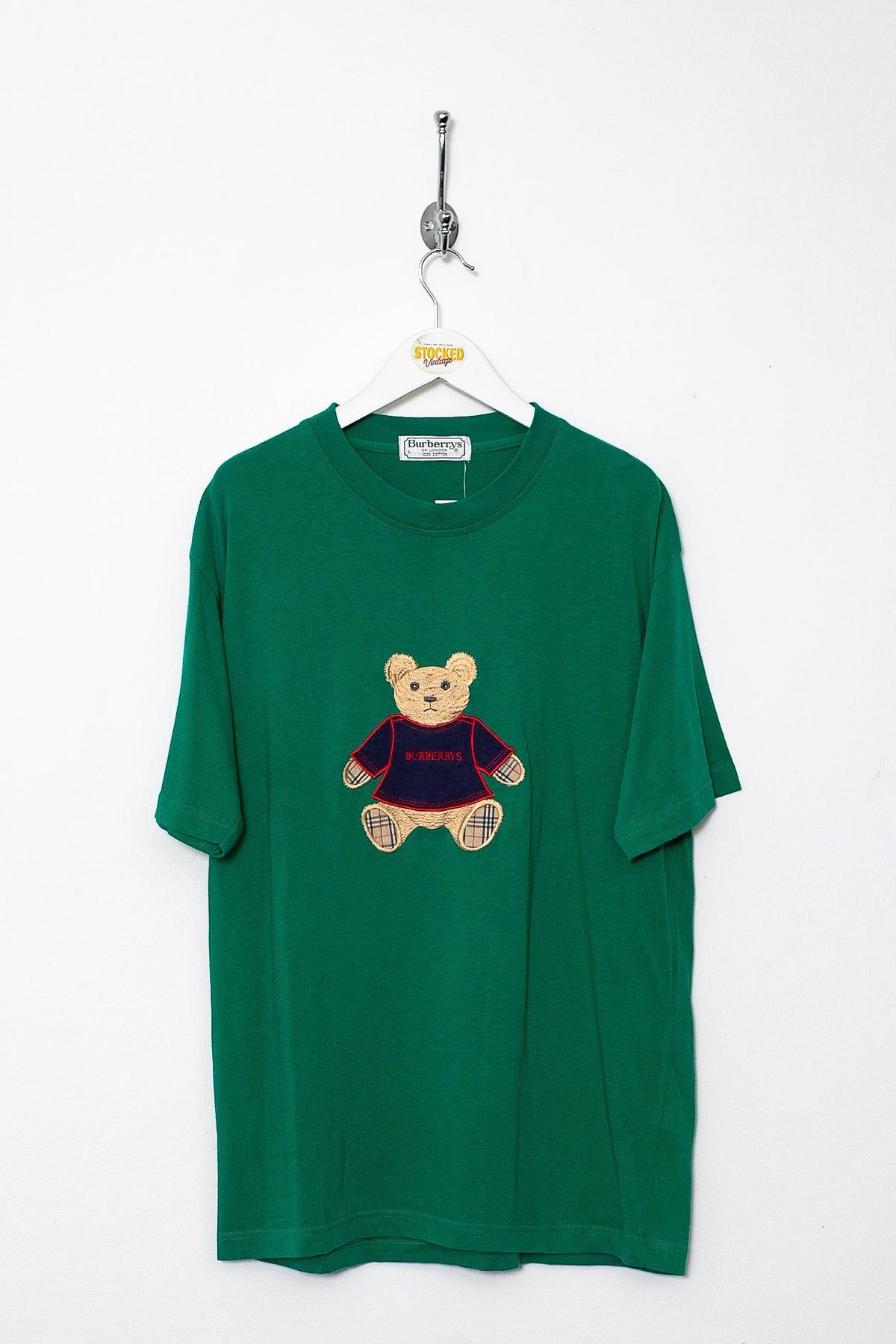 90s Burberry Bear Tee (L)