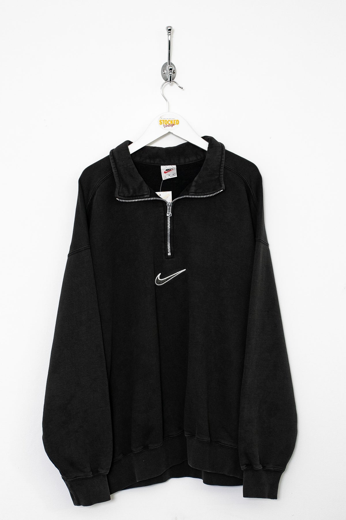 90s Nike 1/4 Zip Sweatshirt (XL)