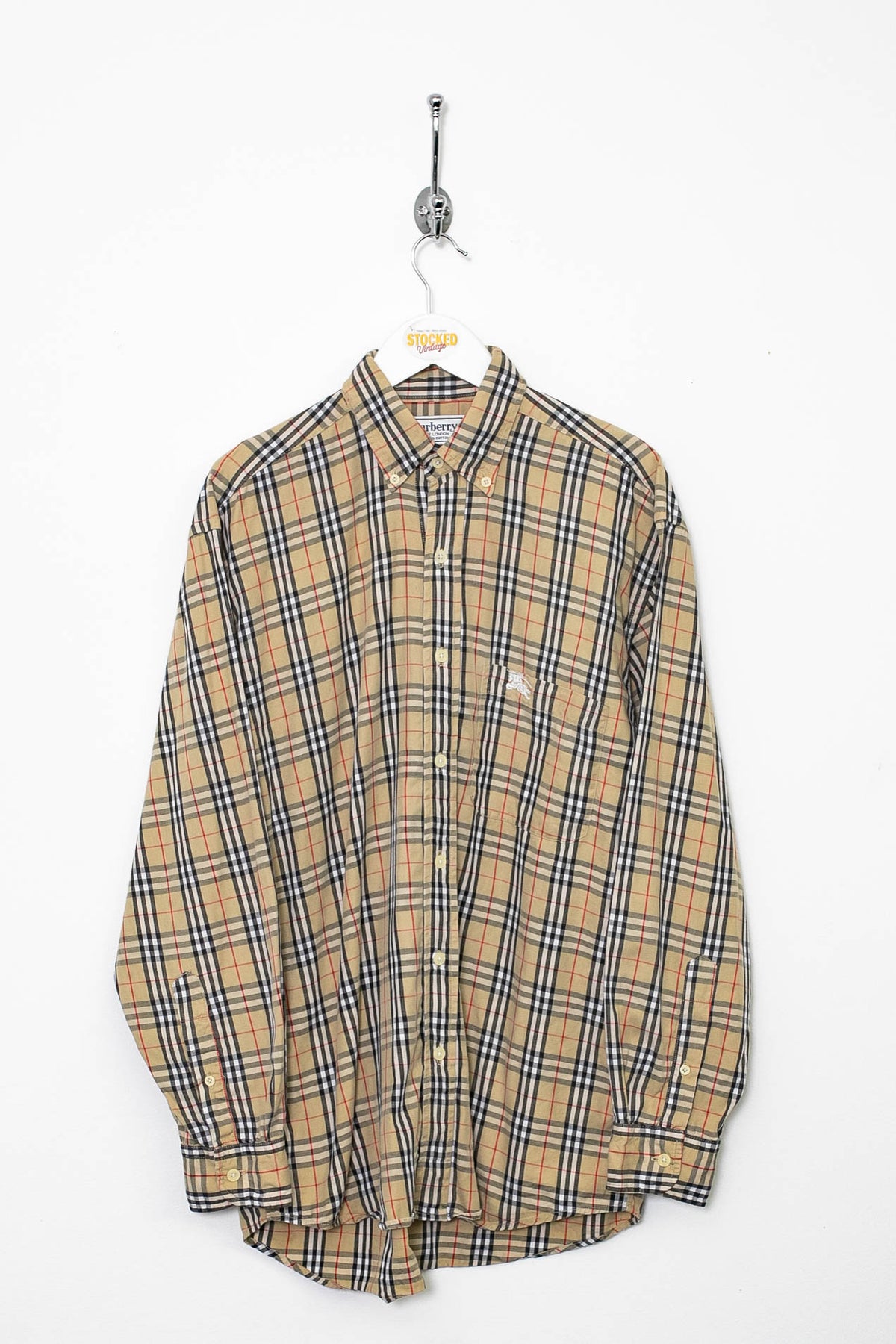 90s Burberry Nova Check Shirt (M)