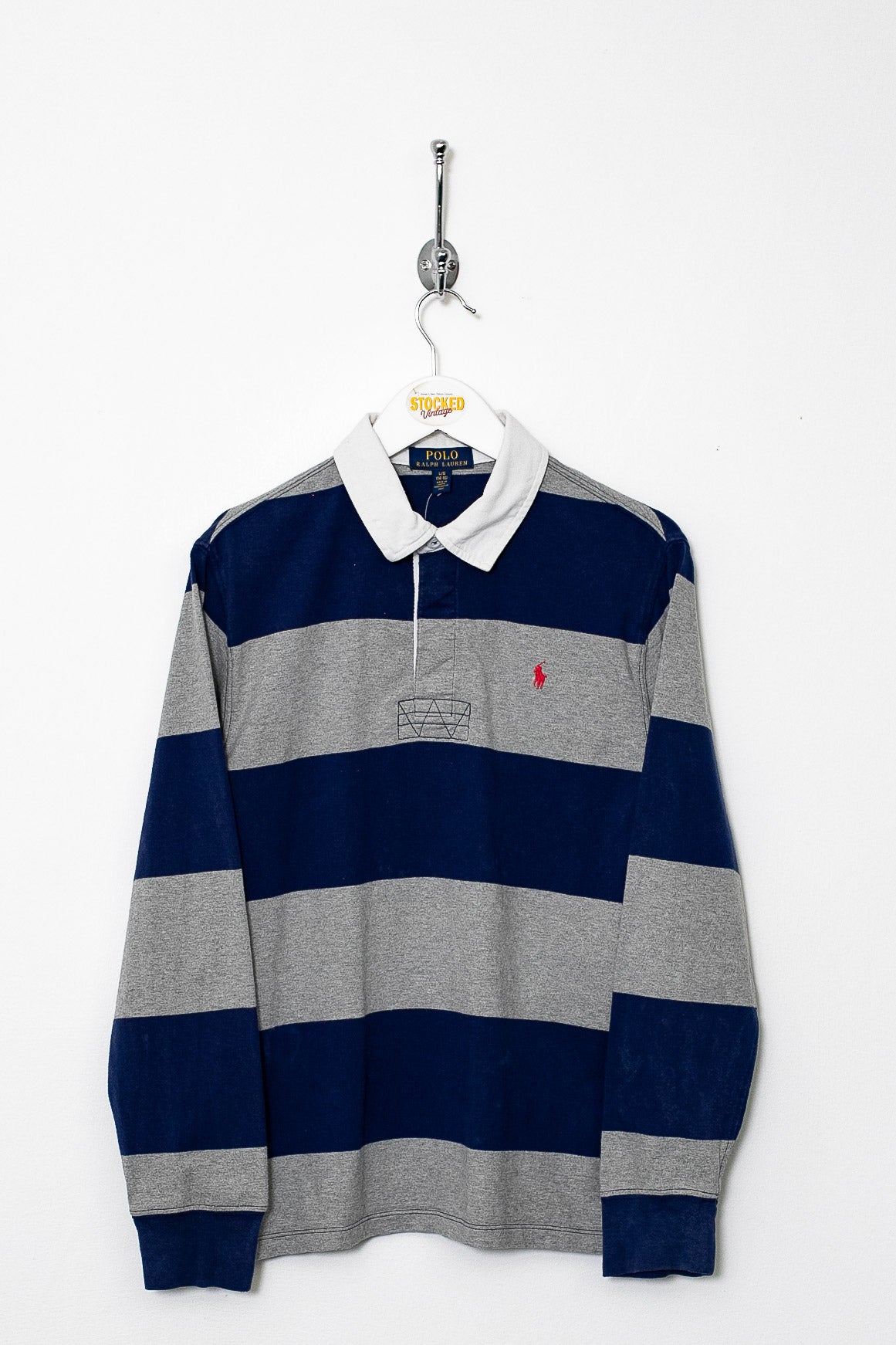 Womens Ralph Lauren Rugby Shirt (M)