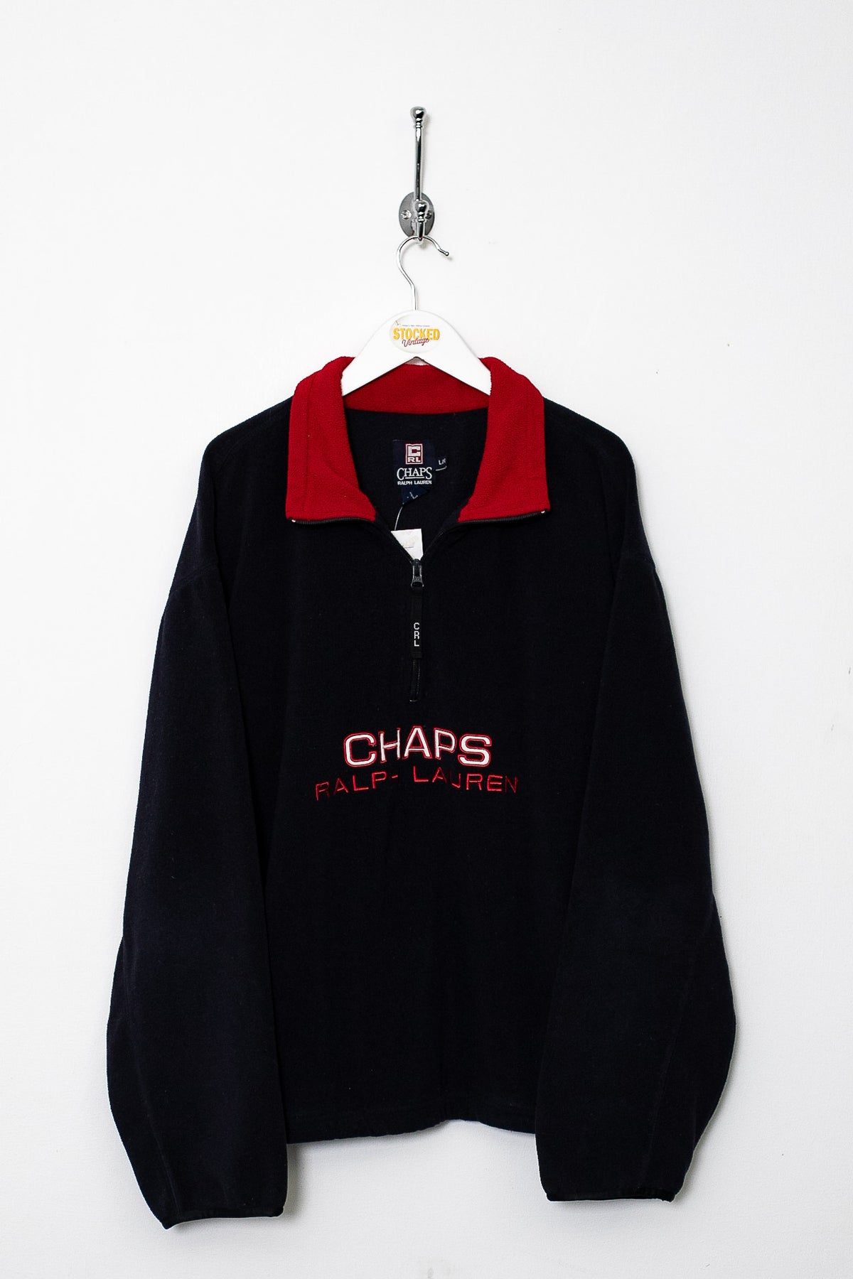 00s Ralph Lauren Chaps 1/4 Zip Fleece (L)