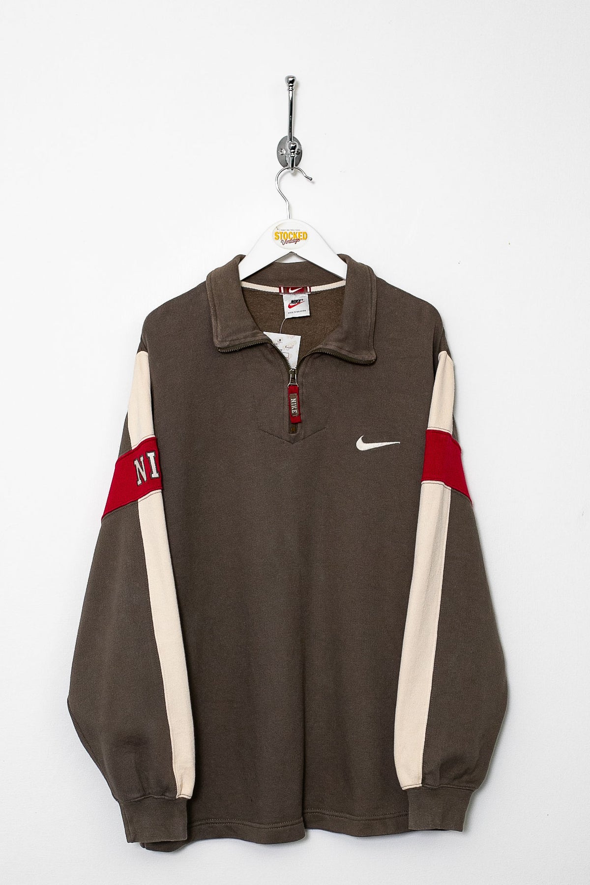 90s Nike 1/4 Zip Sweatshirt (M)