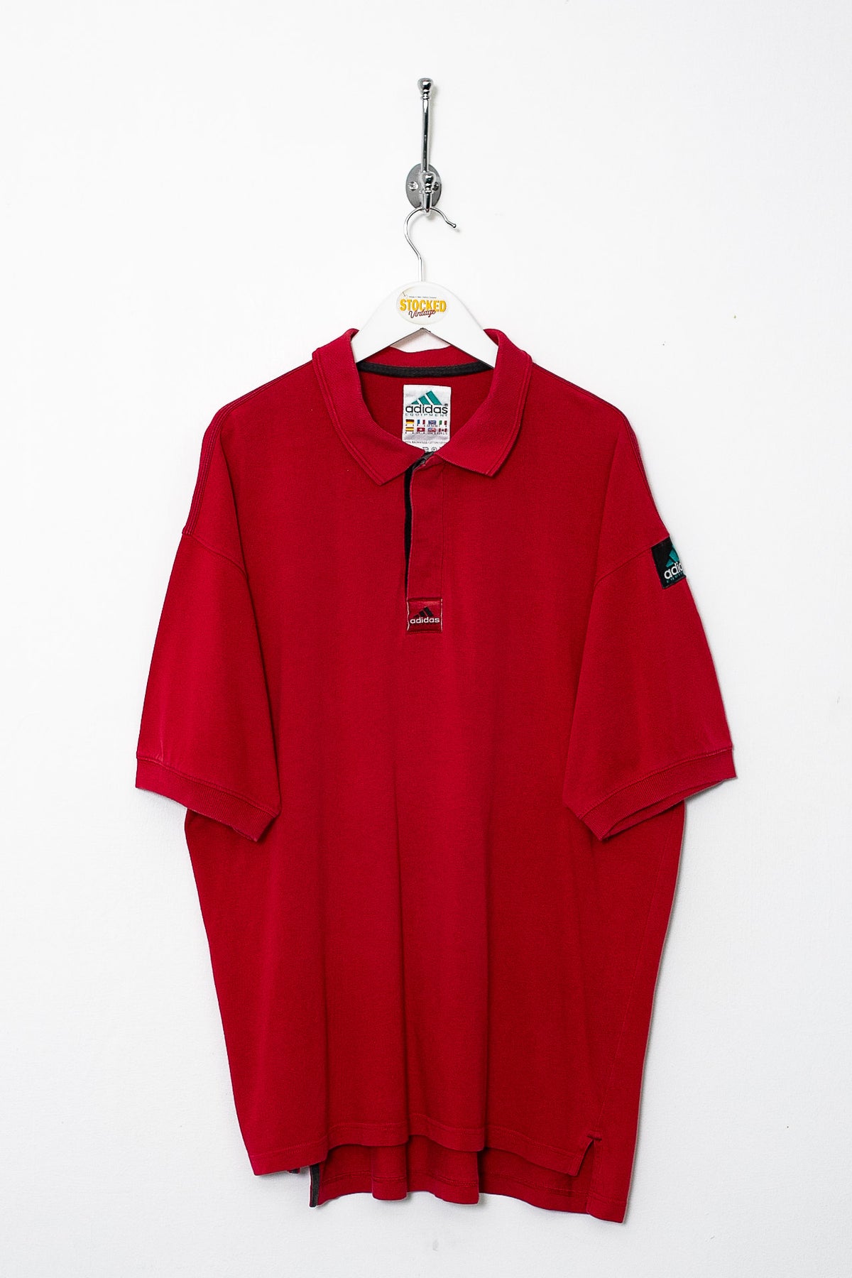 90s Adidas Equipment Polo shirt (XL)