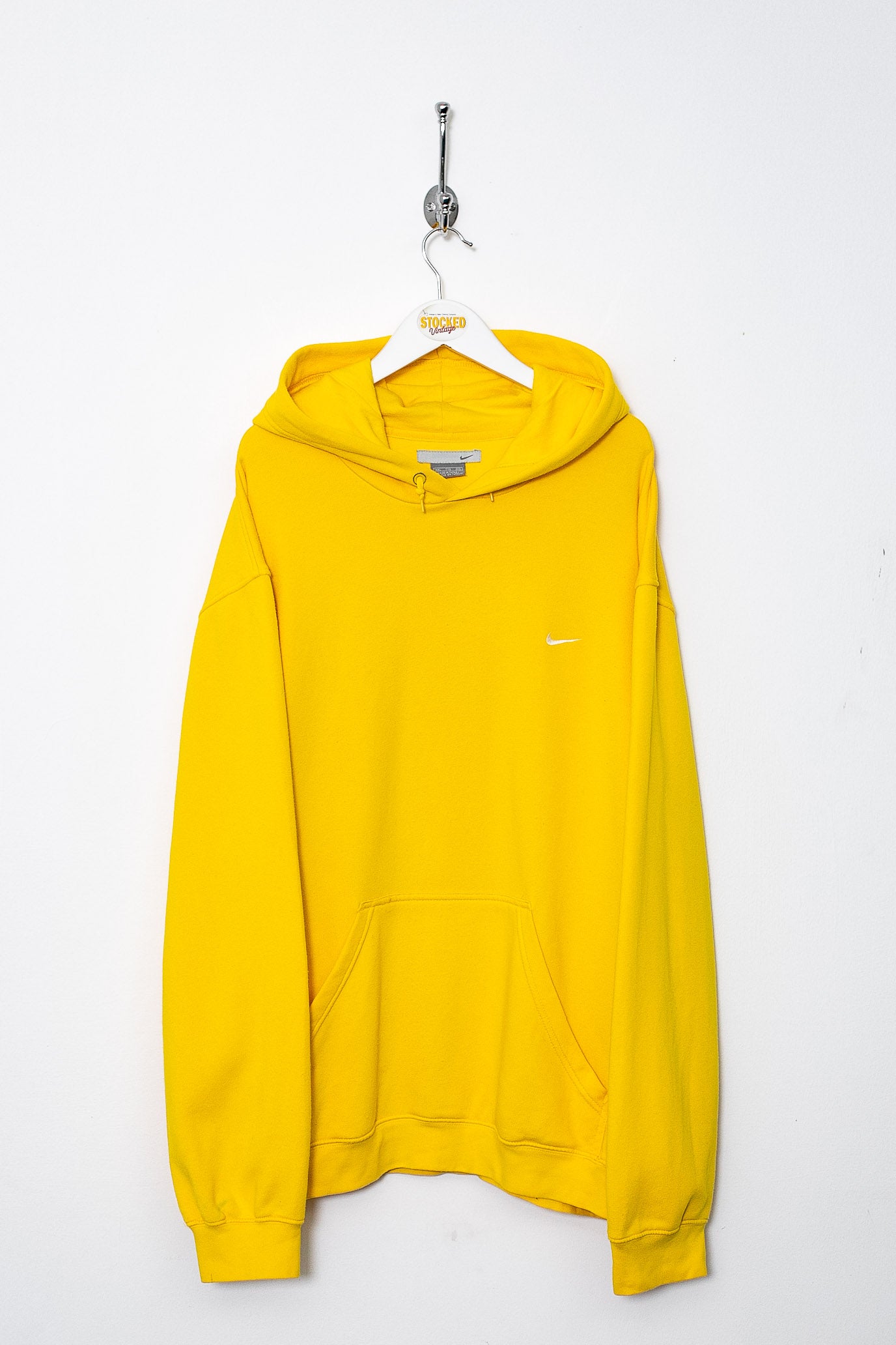 nike vintage hoodie yellow
