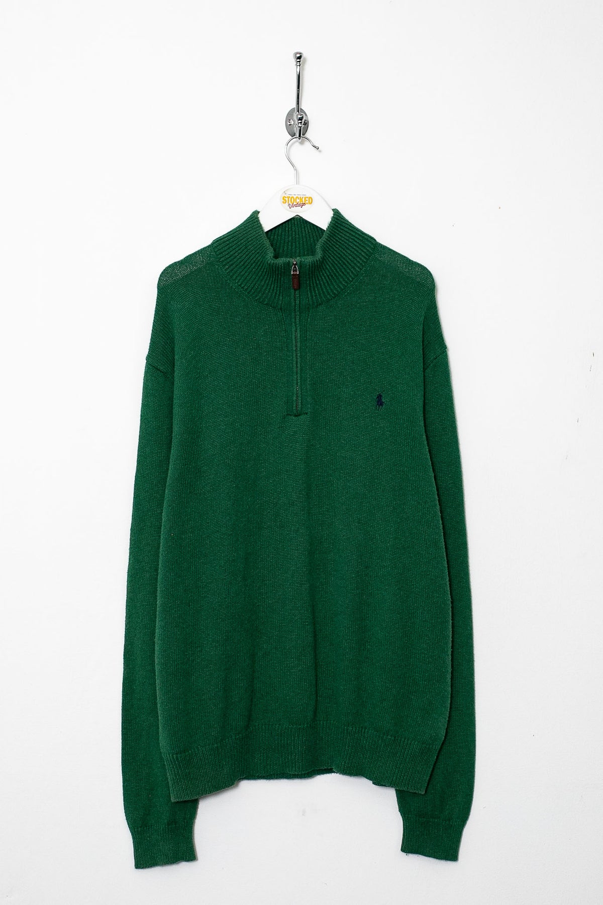 Ralph Lauren 1/4 Zip Knit Jumper (XL)