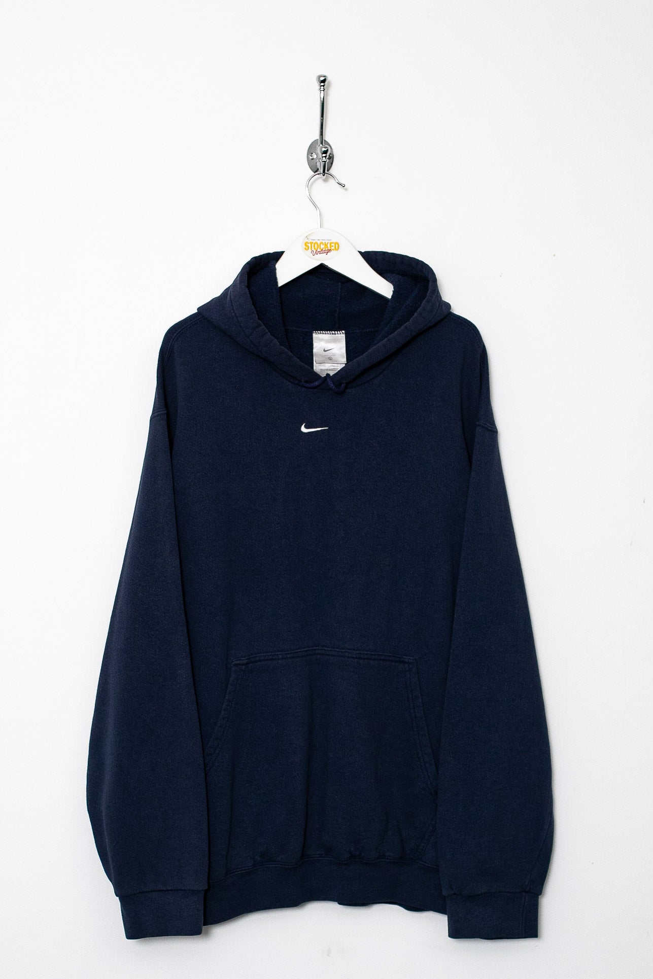 nike vintage center swoosh hoodie