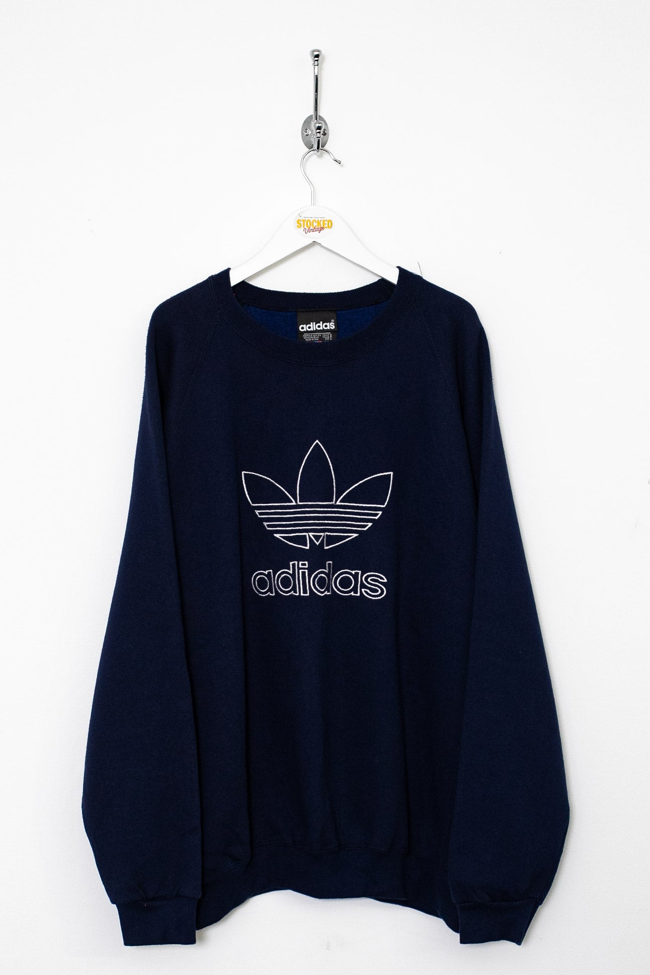 90s Adidas Sweatshirt L Stocked Vintage