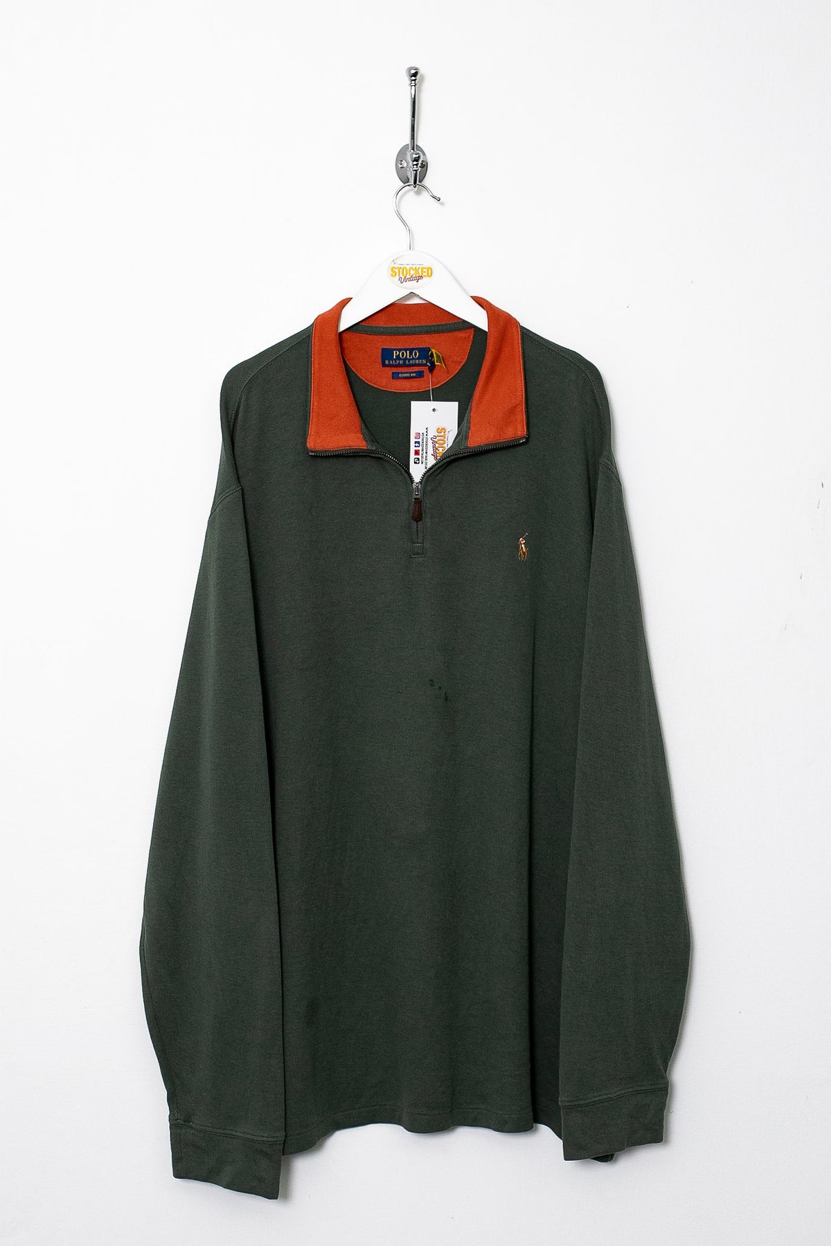 Ralph Lauren 1/4 Zip Sweatshirt (XXL)