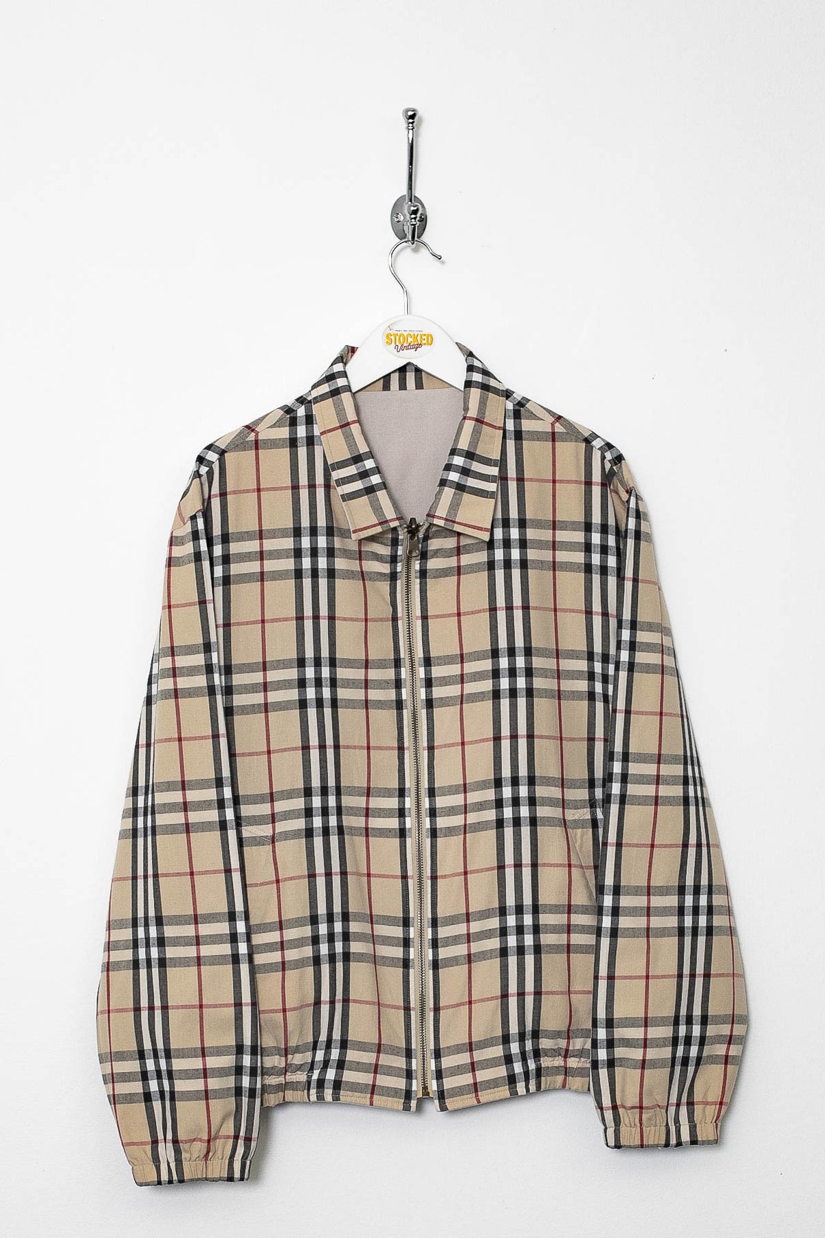 00s Burberry Nova Check Reversible Jacket (M)