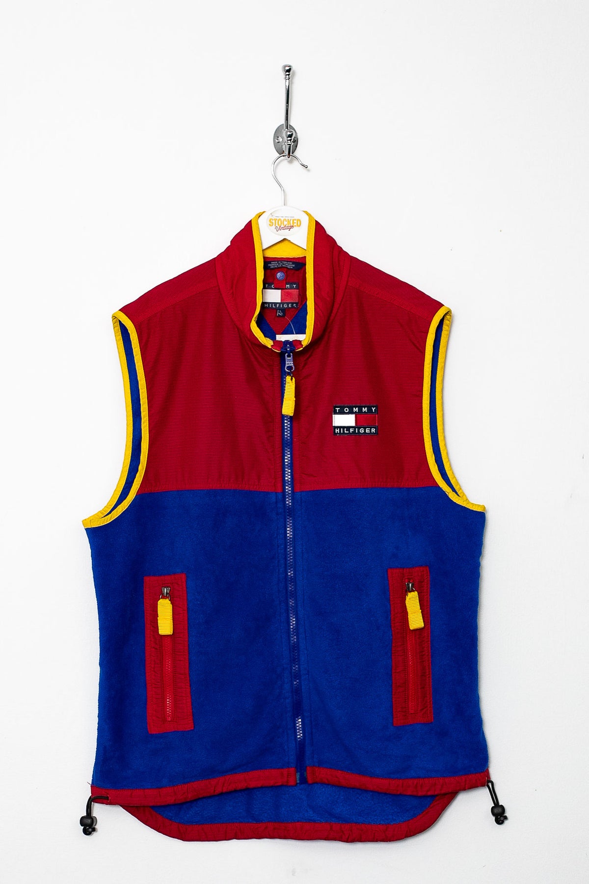90s Tommy Hilfiger Fleece Gilet (L)