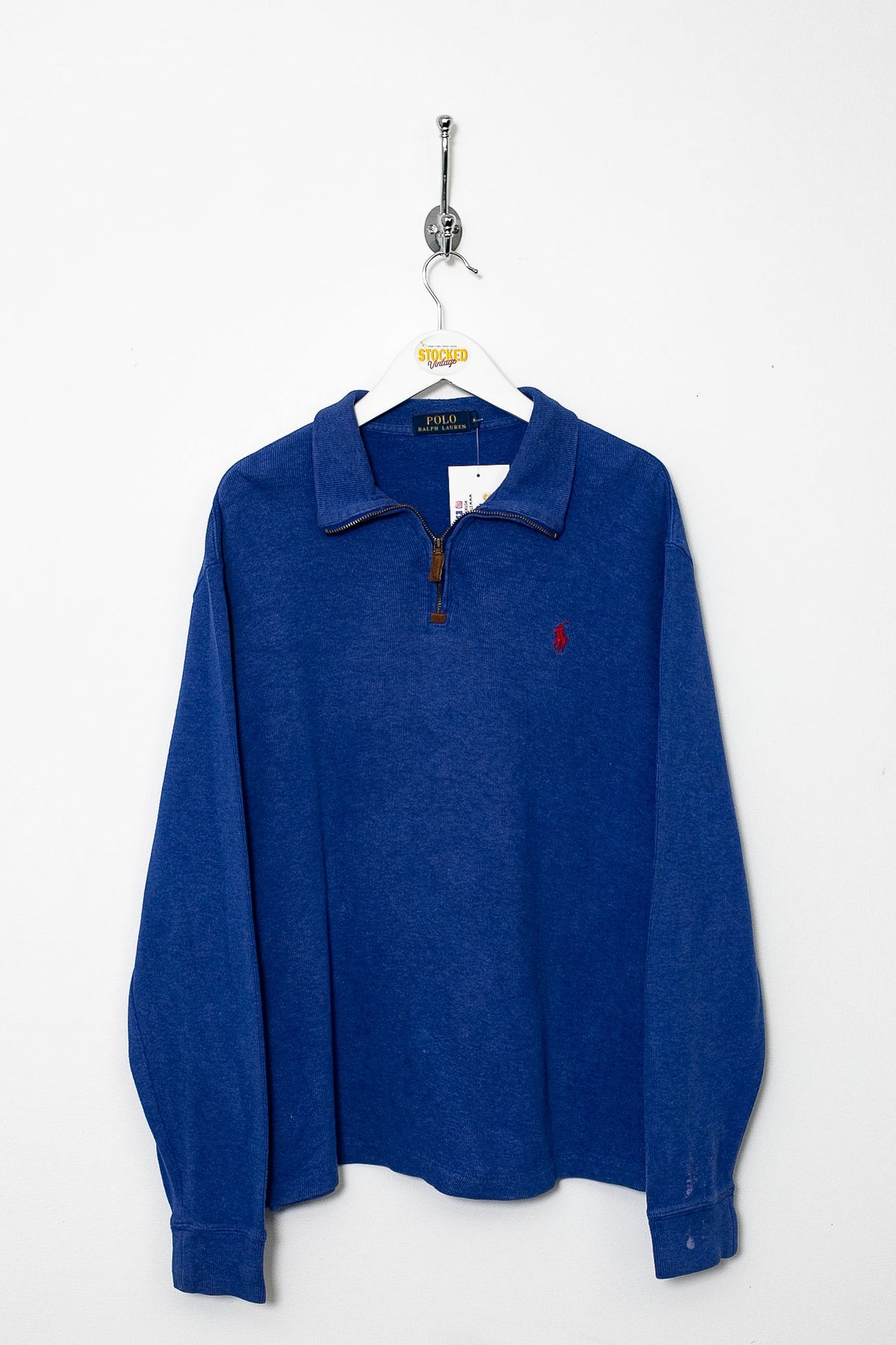 00s Ralph Lauren 1/4 Zip Sweatshirt (M)