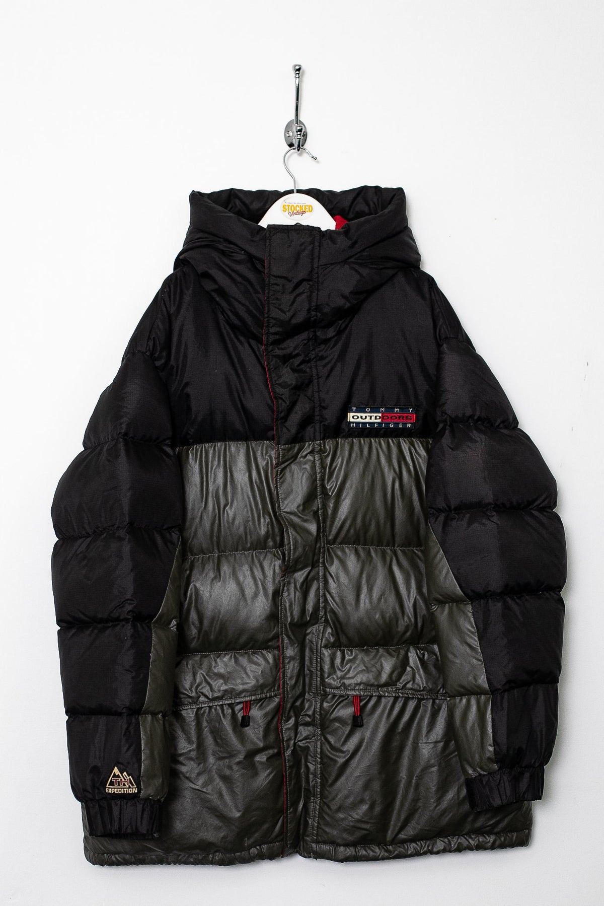 90s Tommy Hilfiger Puffer Jacket (XL)