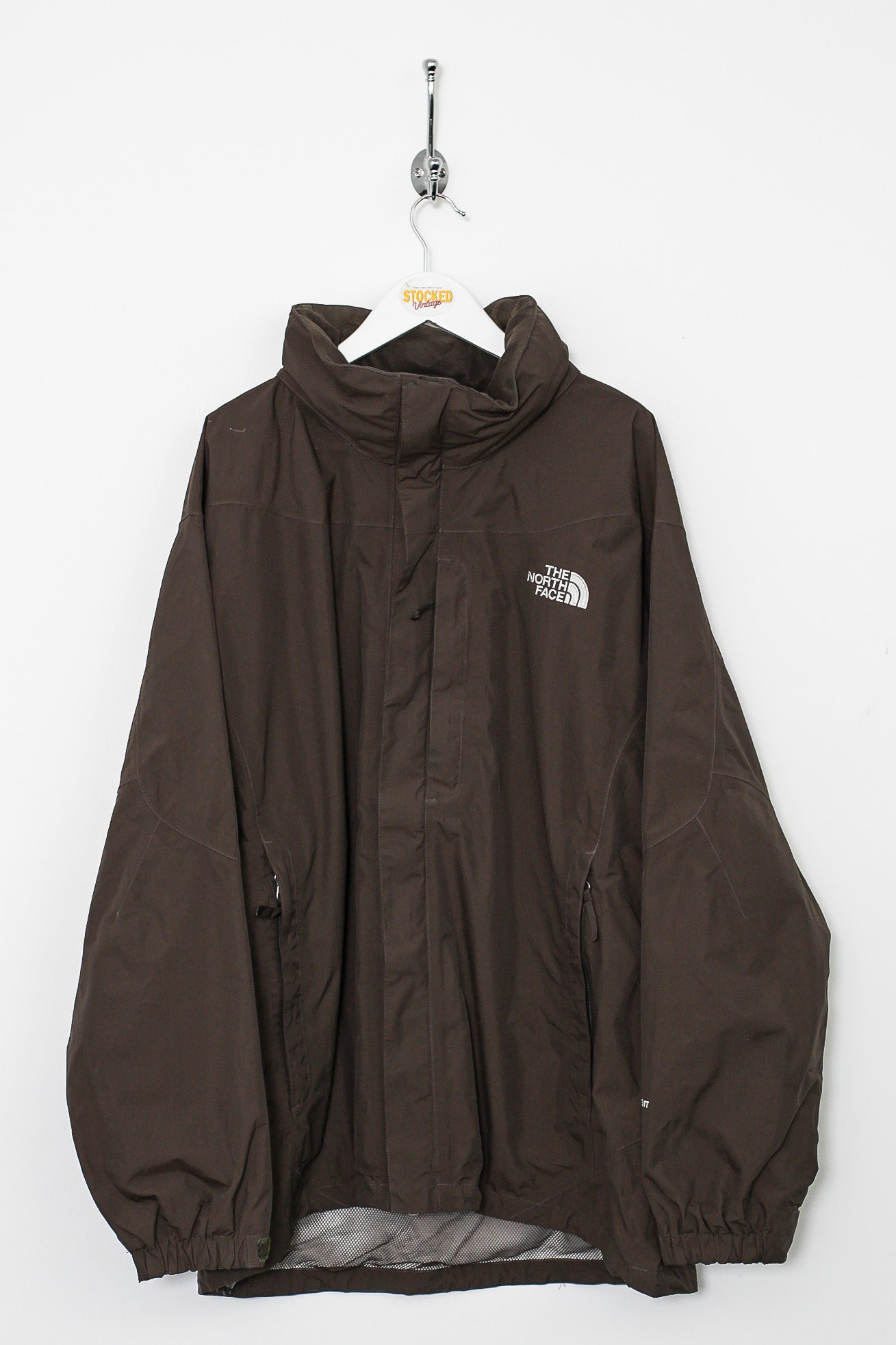 THE NORTH FACE◇HYVENT DOWN JACKET XL ナイロン GRN カモフラ