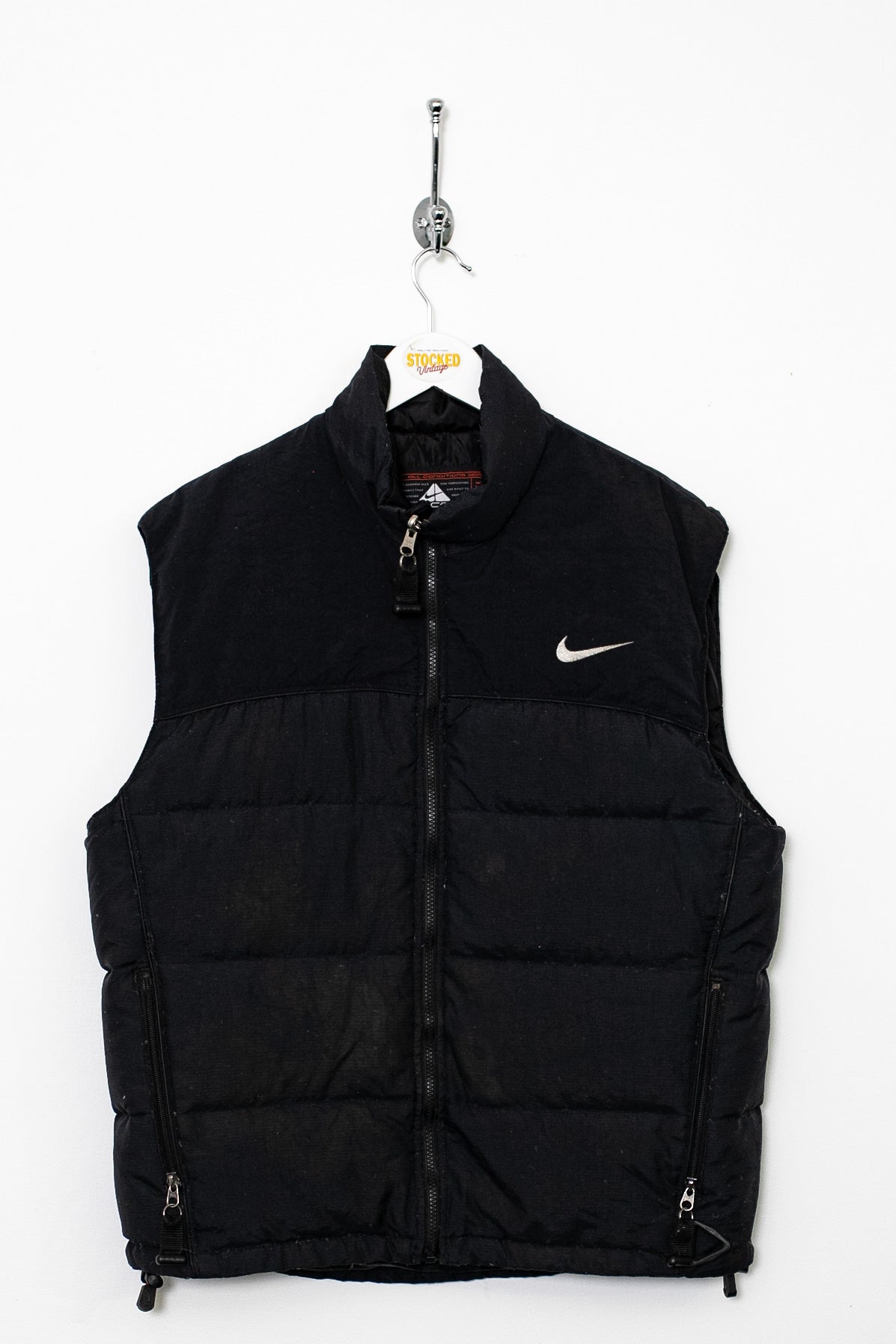 NIKE ACG ナイキ 中綿ベスト ジャケット 90s 黒 M 11295 Nike ACG – Stocked Vintage