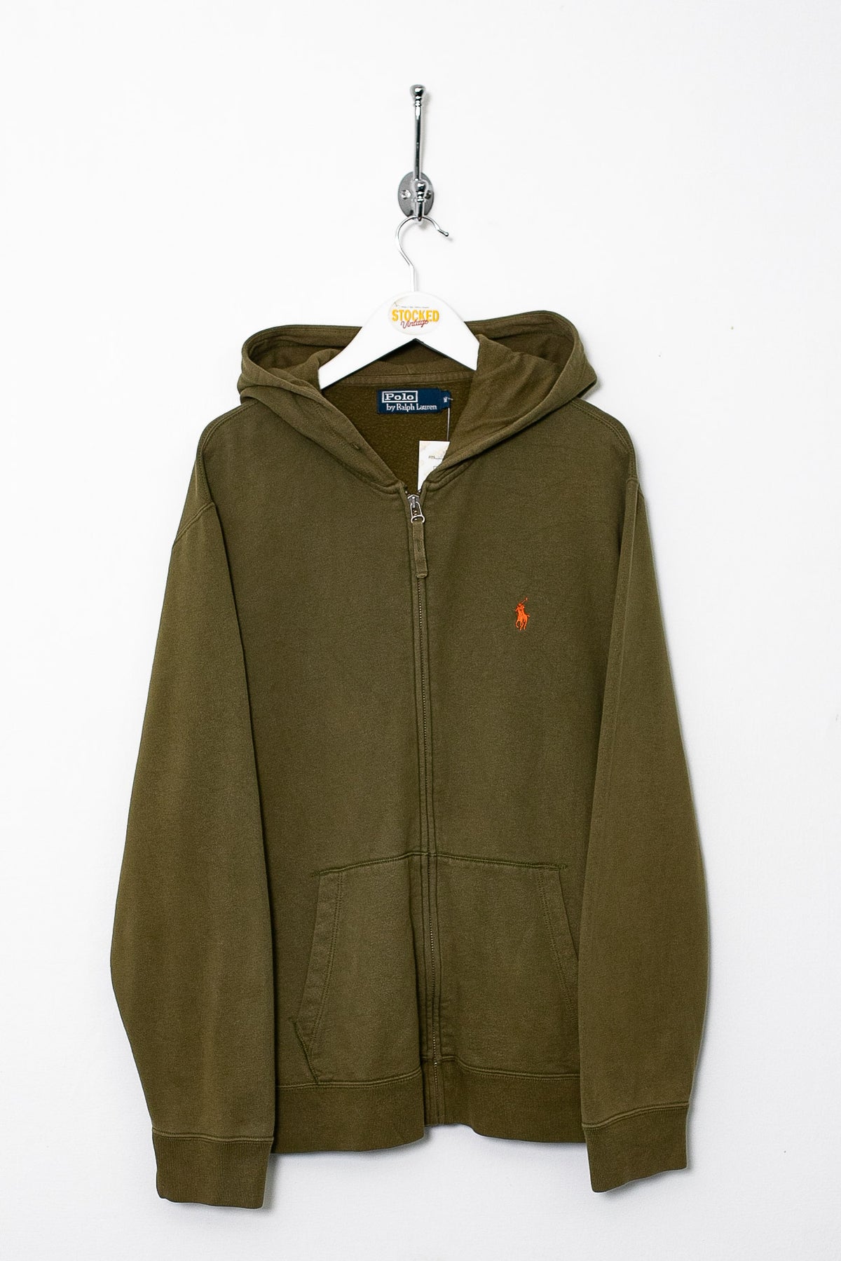 00s Ralph Lauren Zipped Hoodie (M)