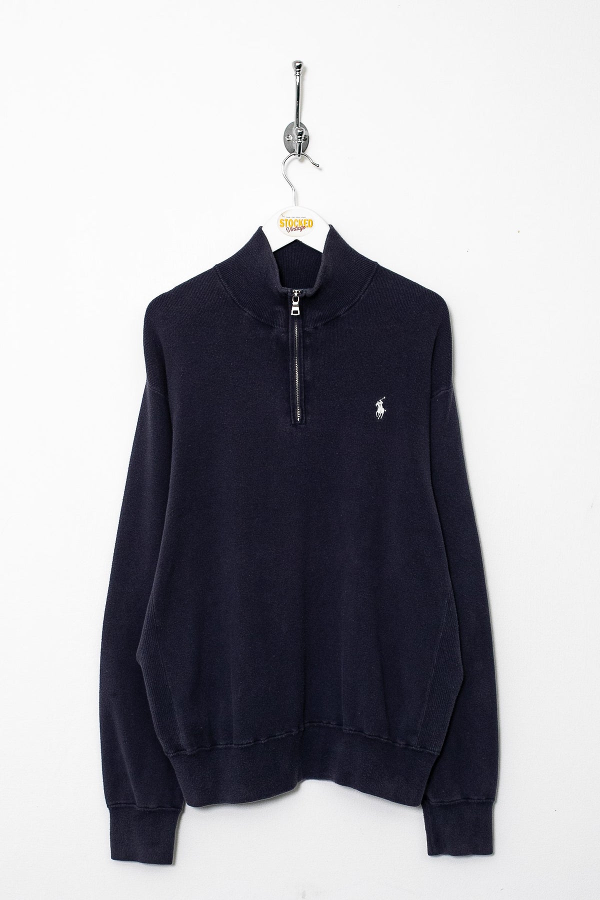 00s Ralph Lauren 1/4 Zip Sweatshirt (L)