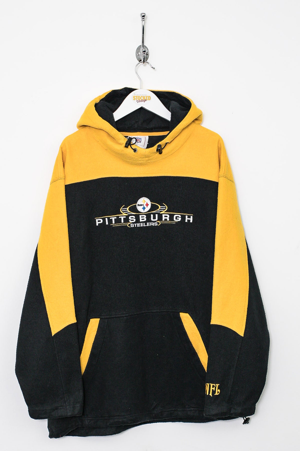 Vintage NFL Pittsburgh Steelers yellow hoodie | Large