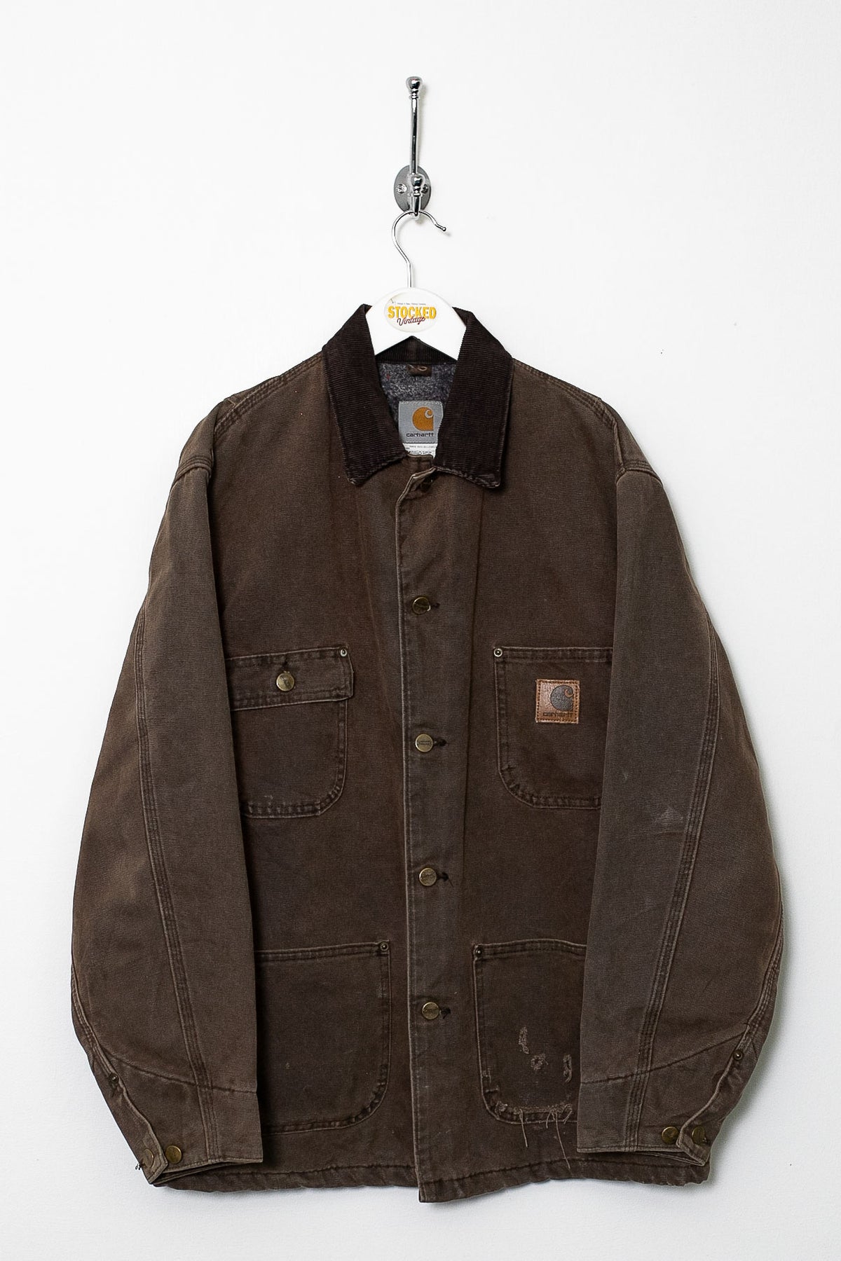 90s Carhartt Heavyweight Blanket Lined Chore Jacket (M)