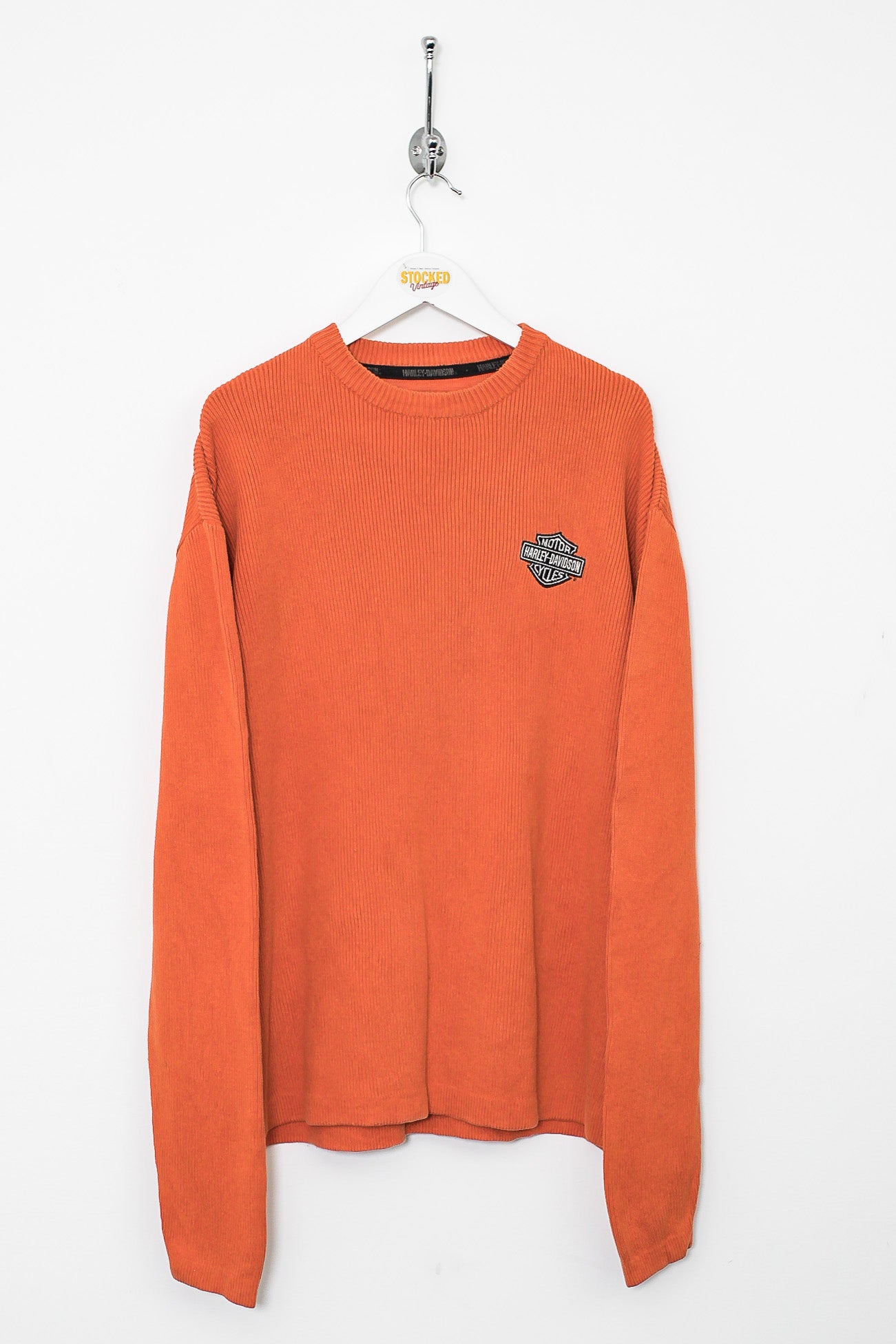 00s Harley Davidson Knit Sweatshirt L Stocked Vintage