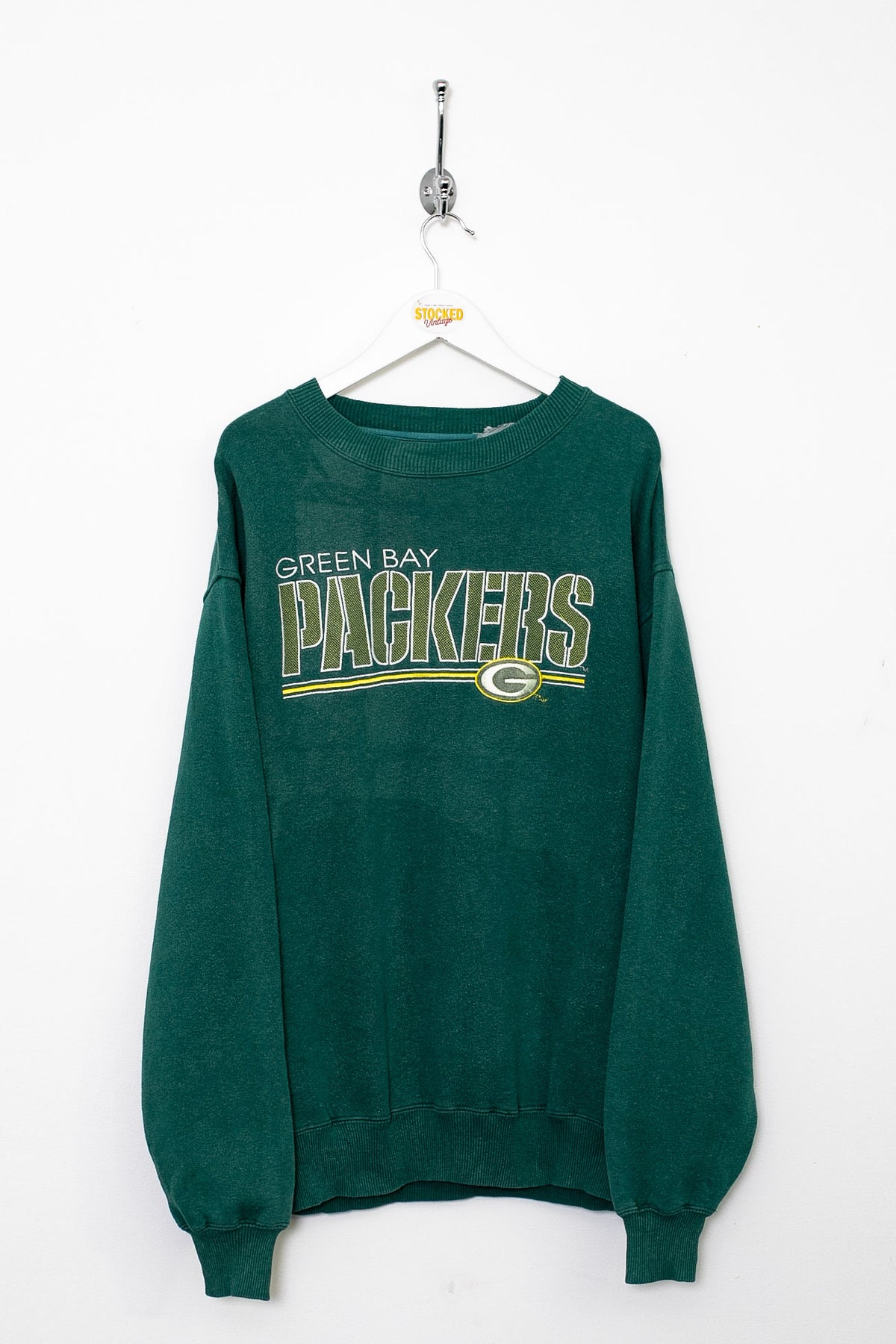 90s NFL Green Bay Packers Sweatshirt (M)