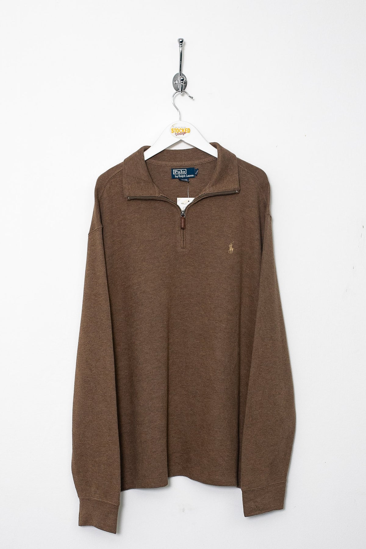 00s Ralph Lauren 1/4 Zip Sweatshirt (L)