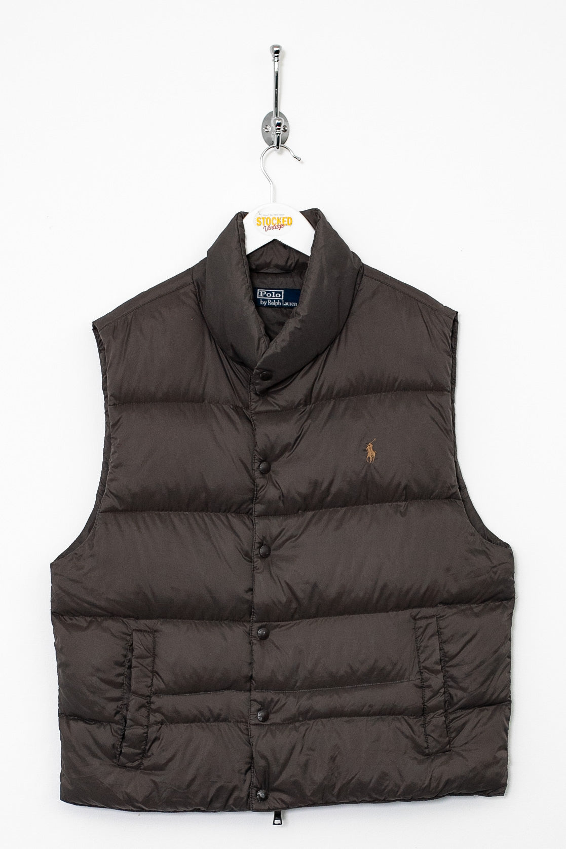 Sleeveless jacket clearance ralph lauren