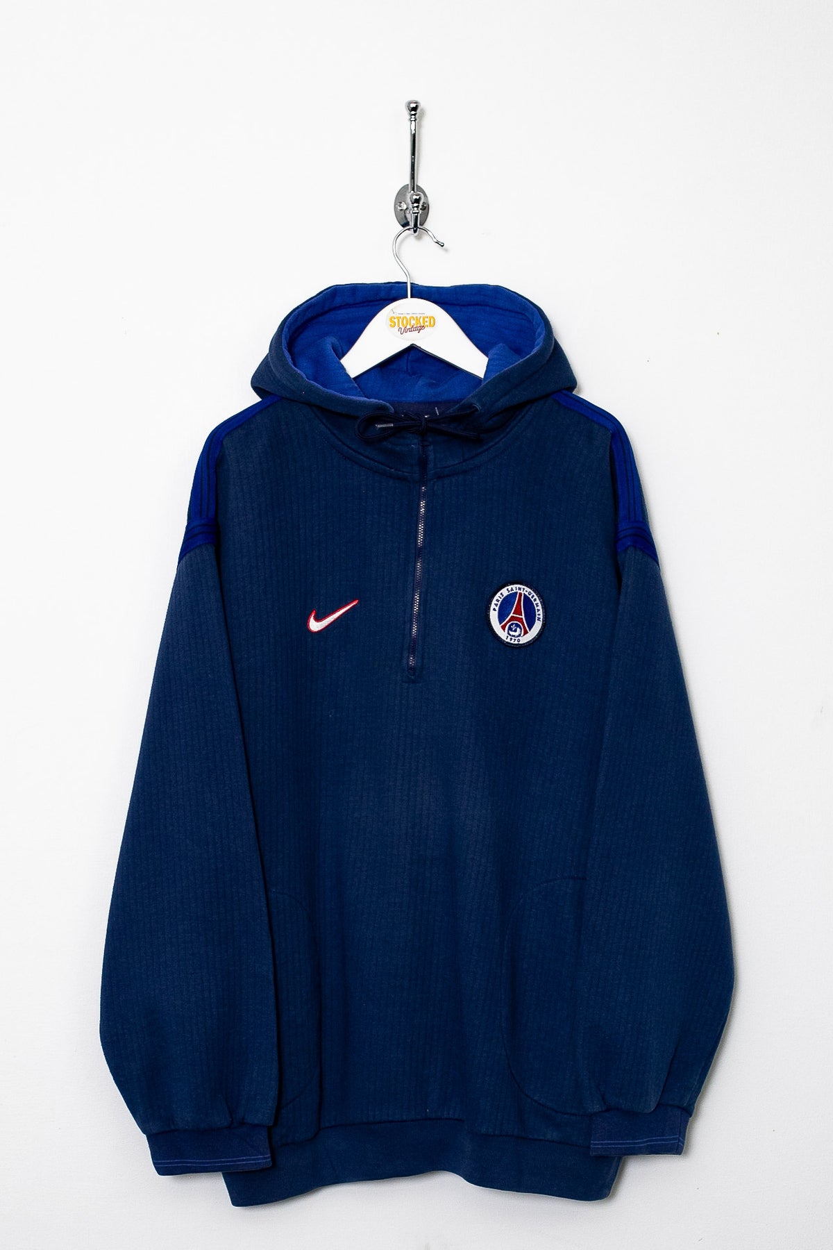 90s Nike PSG 1/4 Zip Hoodie (L)