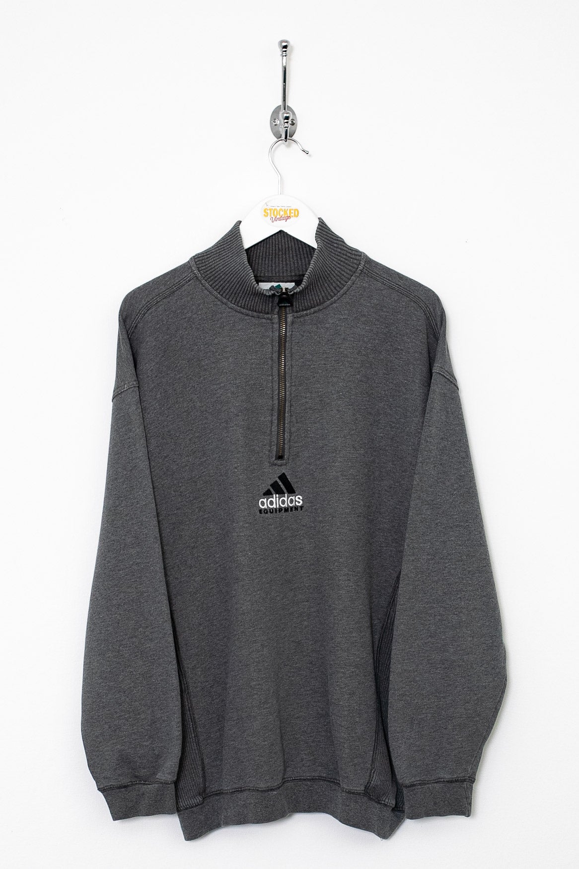 00s Adidas Equipment 1/4 Zip Sweatshirt (L)
