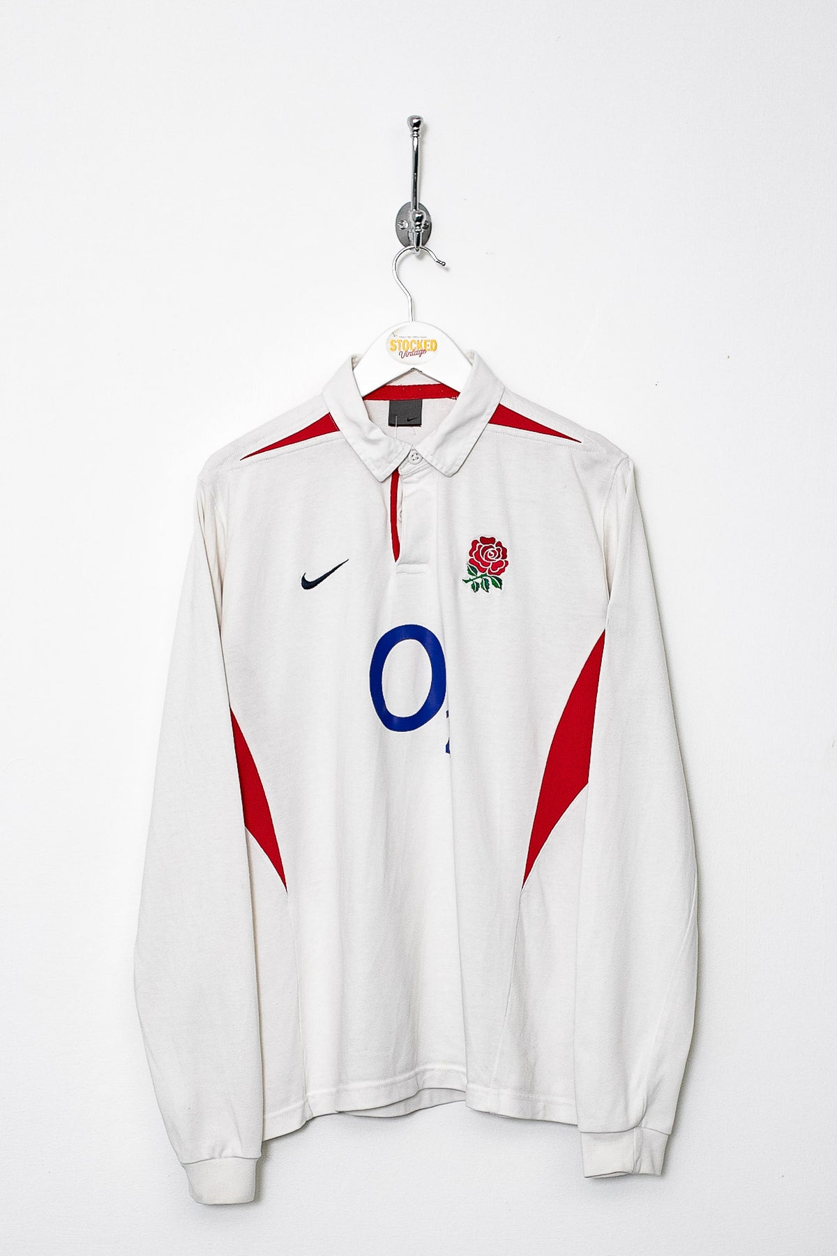 00s Nike England Rugby Shirt (S)