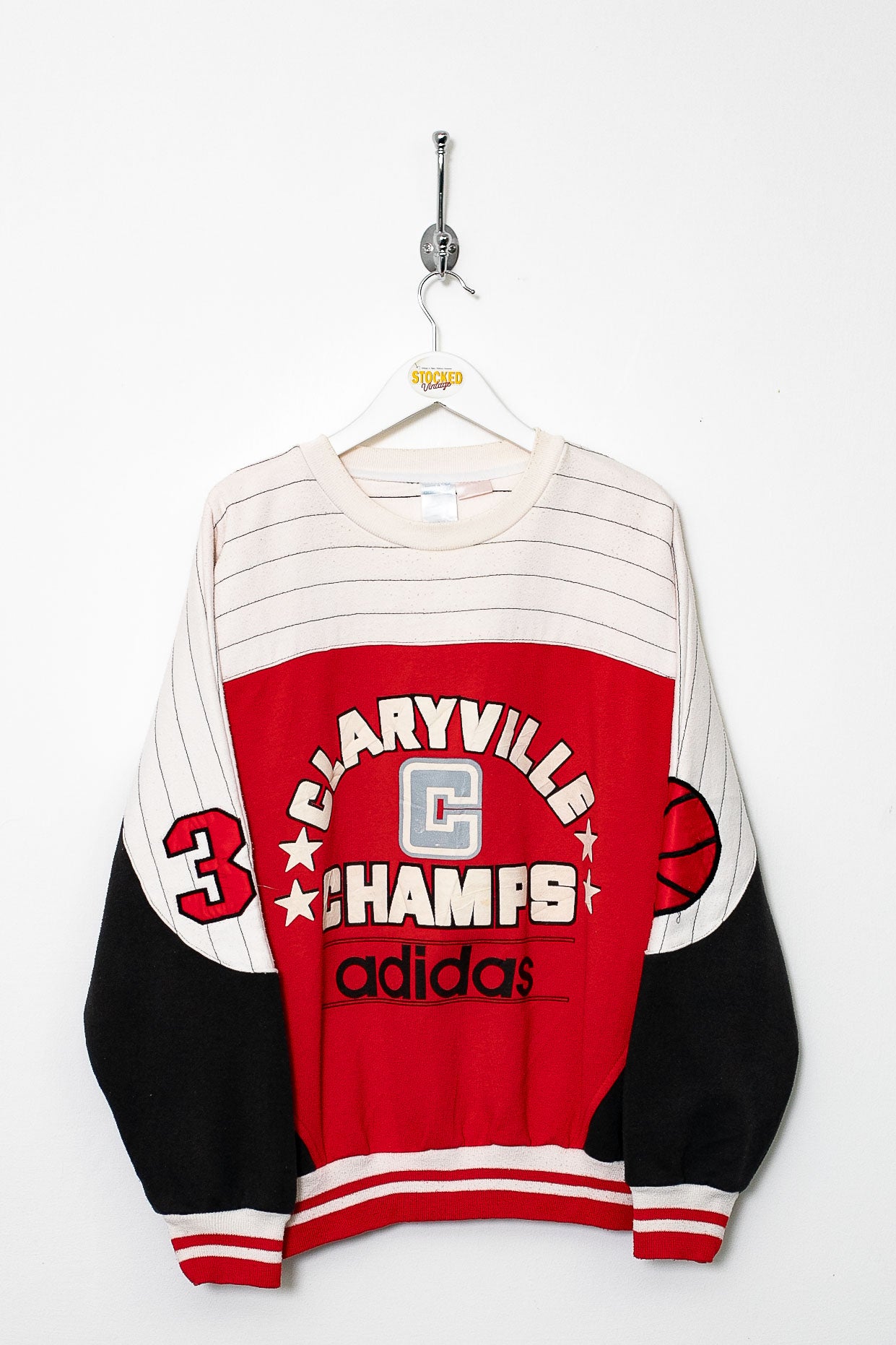 Rare 90s Adidas Claryville Champs Sweatshirt (M) – Stocked Vintage