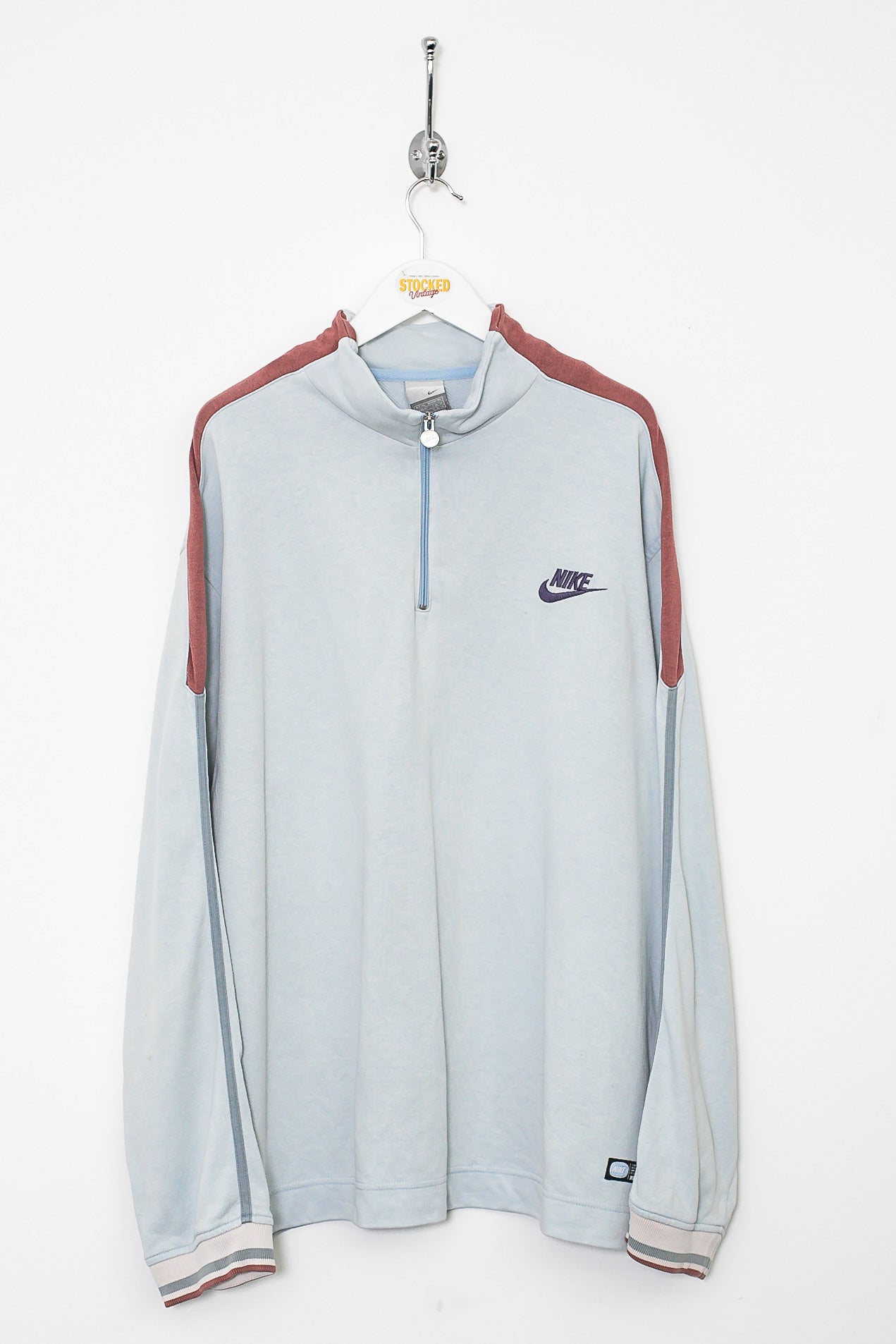 Vintage nike half zip sales sweatshirt