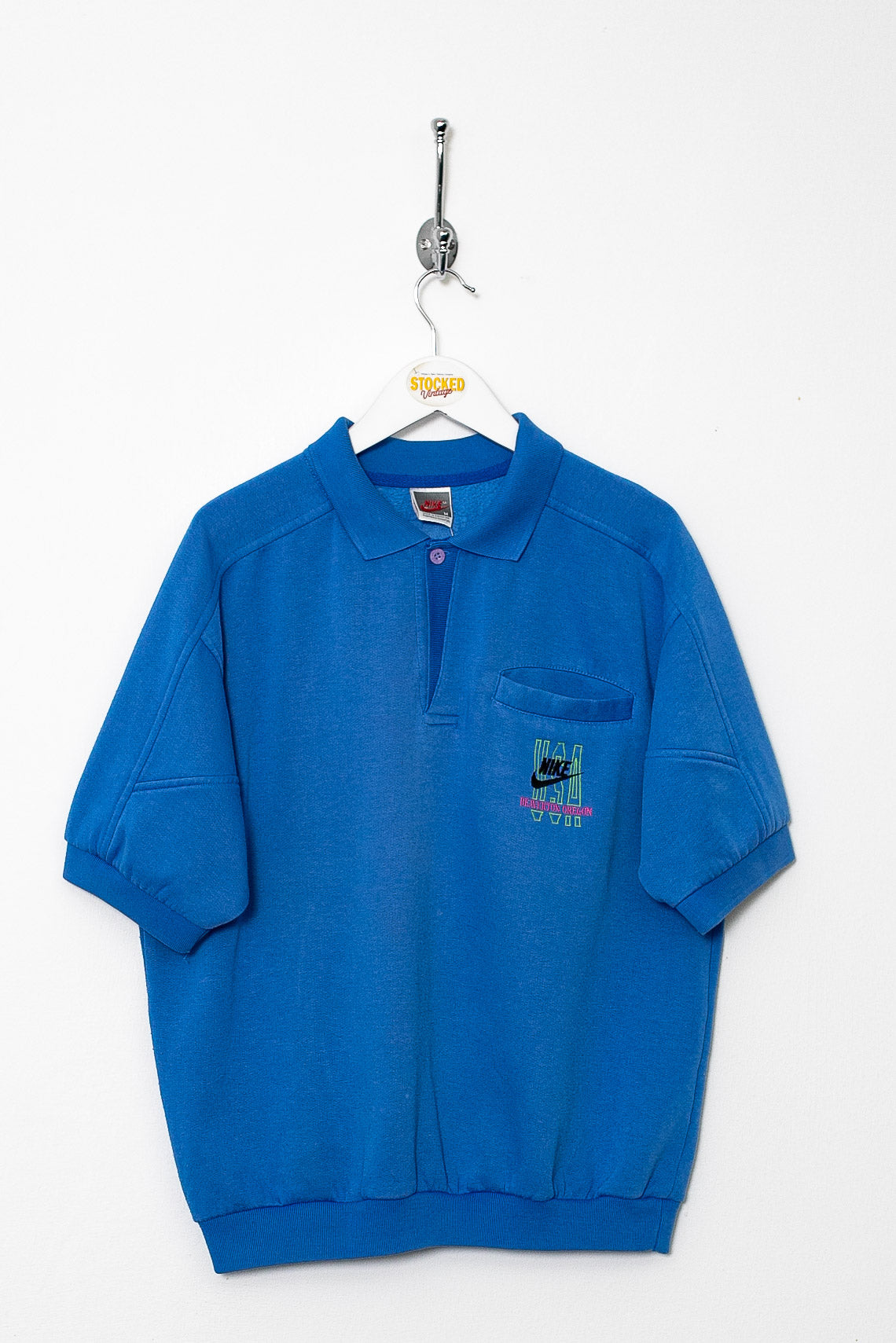 90s Nike Short Sleeve Sweatshirt (M)