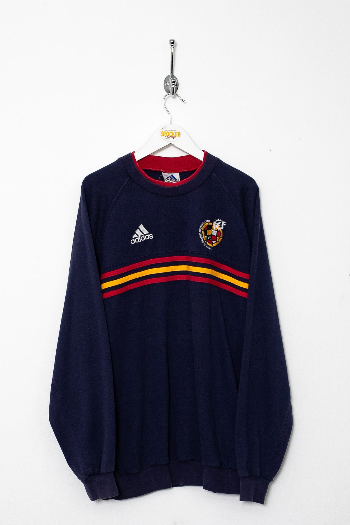 2000/02 Adidas Spain Training Sweatshirt (XL)