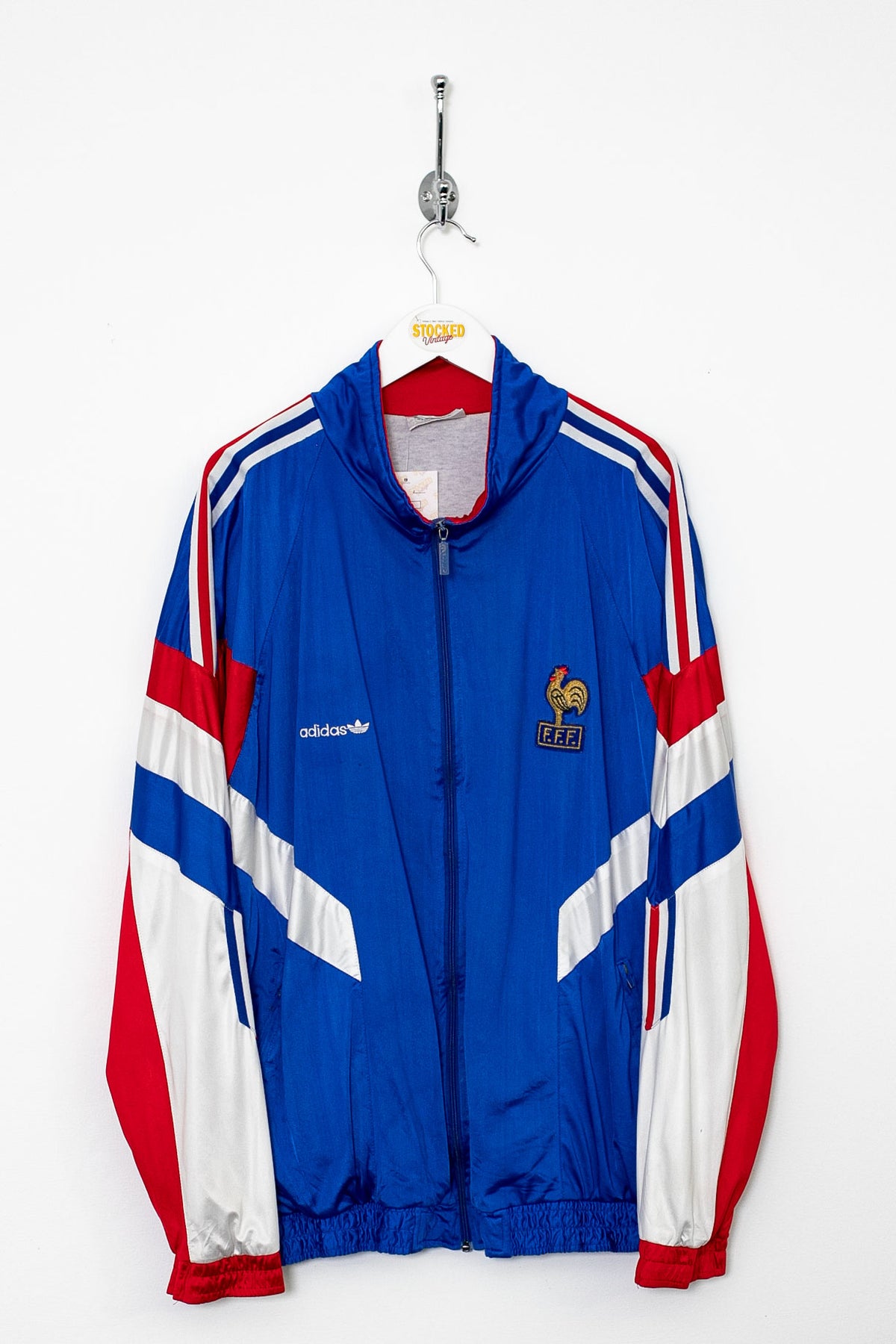 90s Adidas France Training Jacket (L)