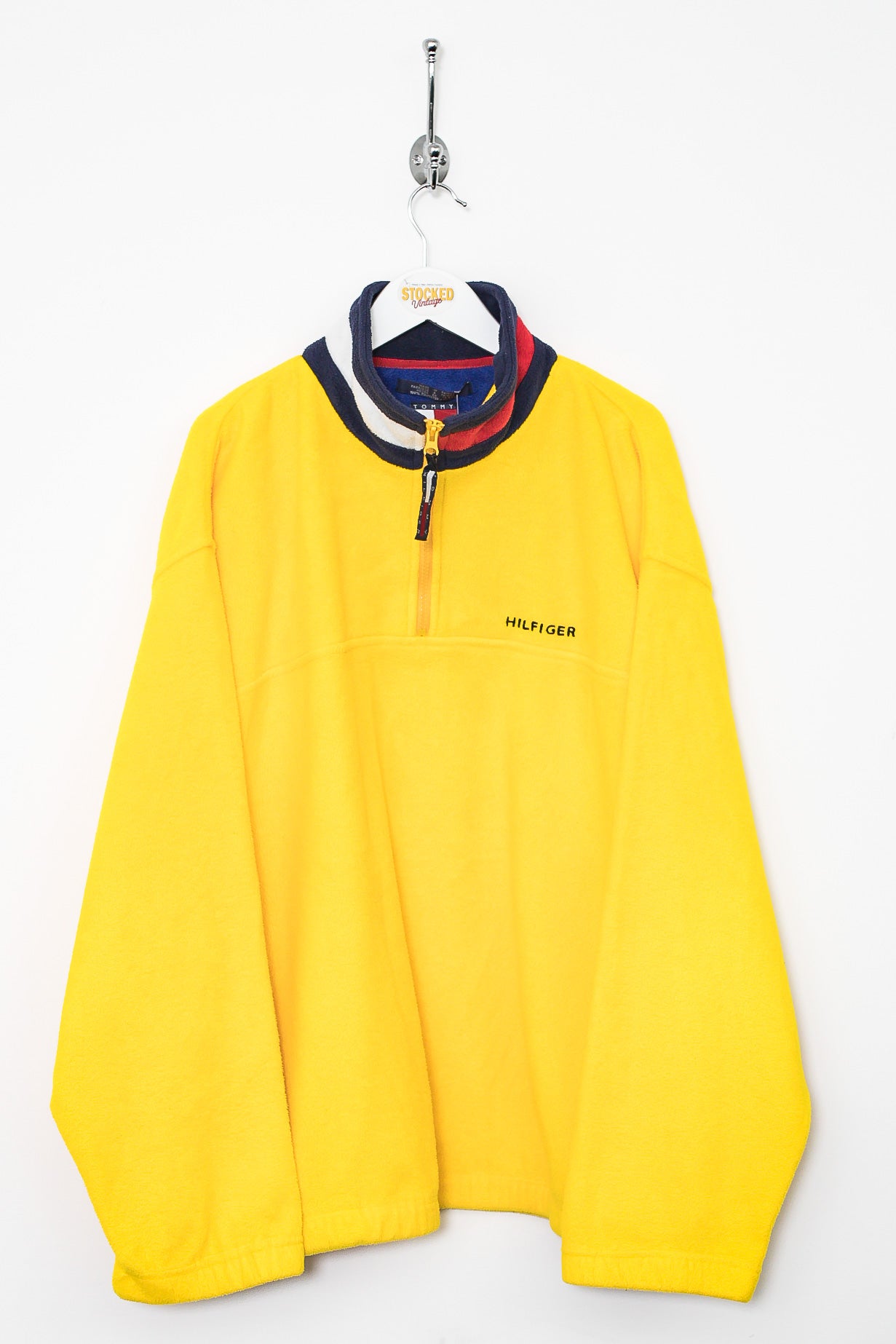 Yellow tommy hilfiger hot sale quarter zip