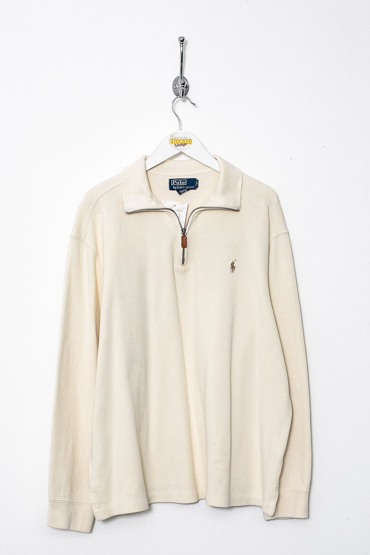 00s Ralph Lauren 1/4 Zip Sweatshirt (M)