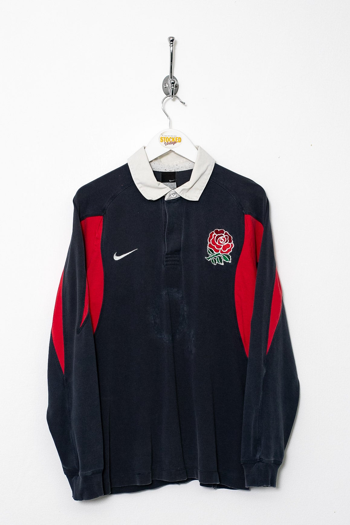 00s Nike England Rugby Shirt (S)