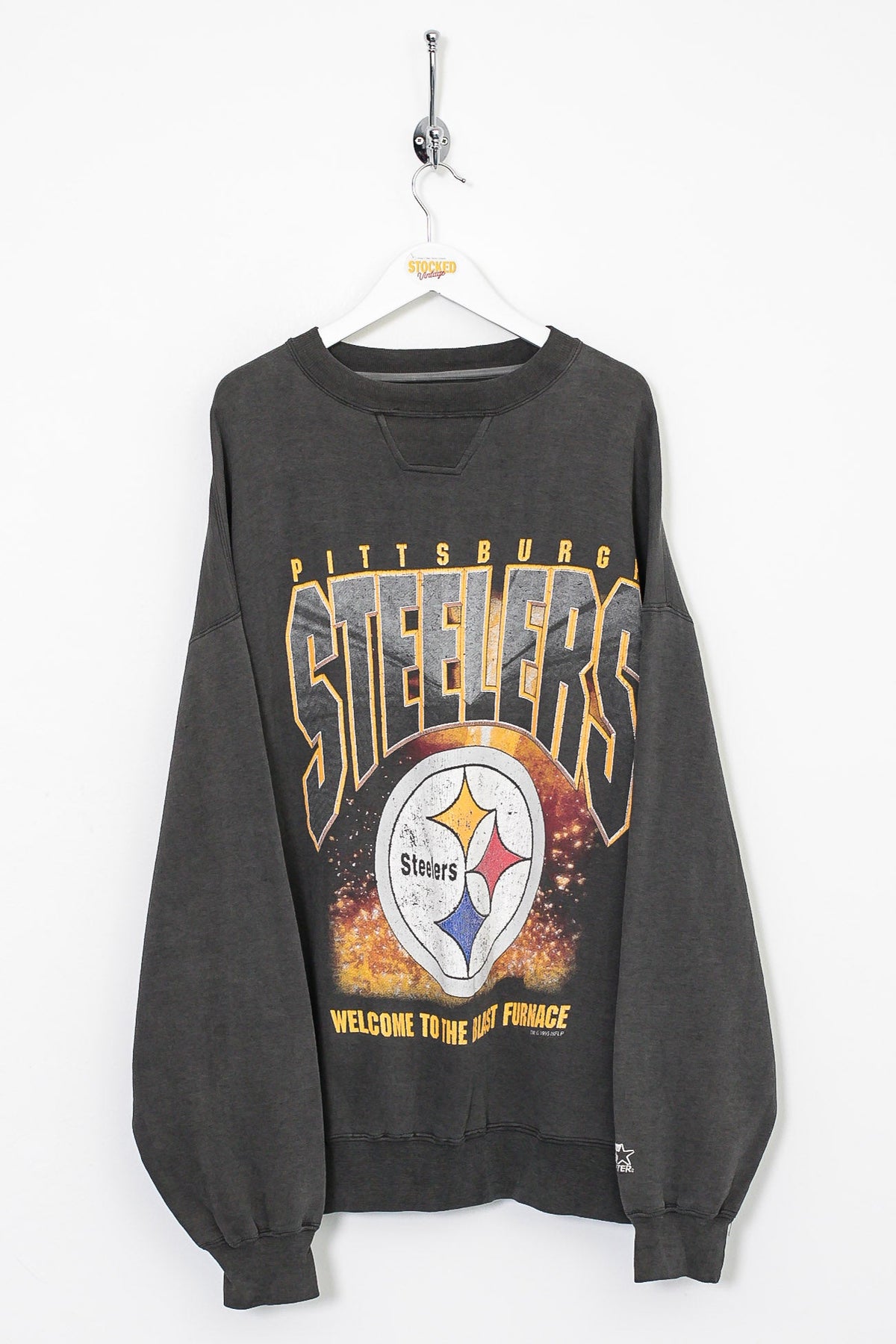 Vintage Starter NFL Pittsburgh Steelers Crewneck Sweatshirt