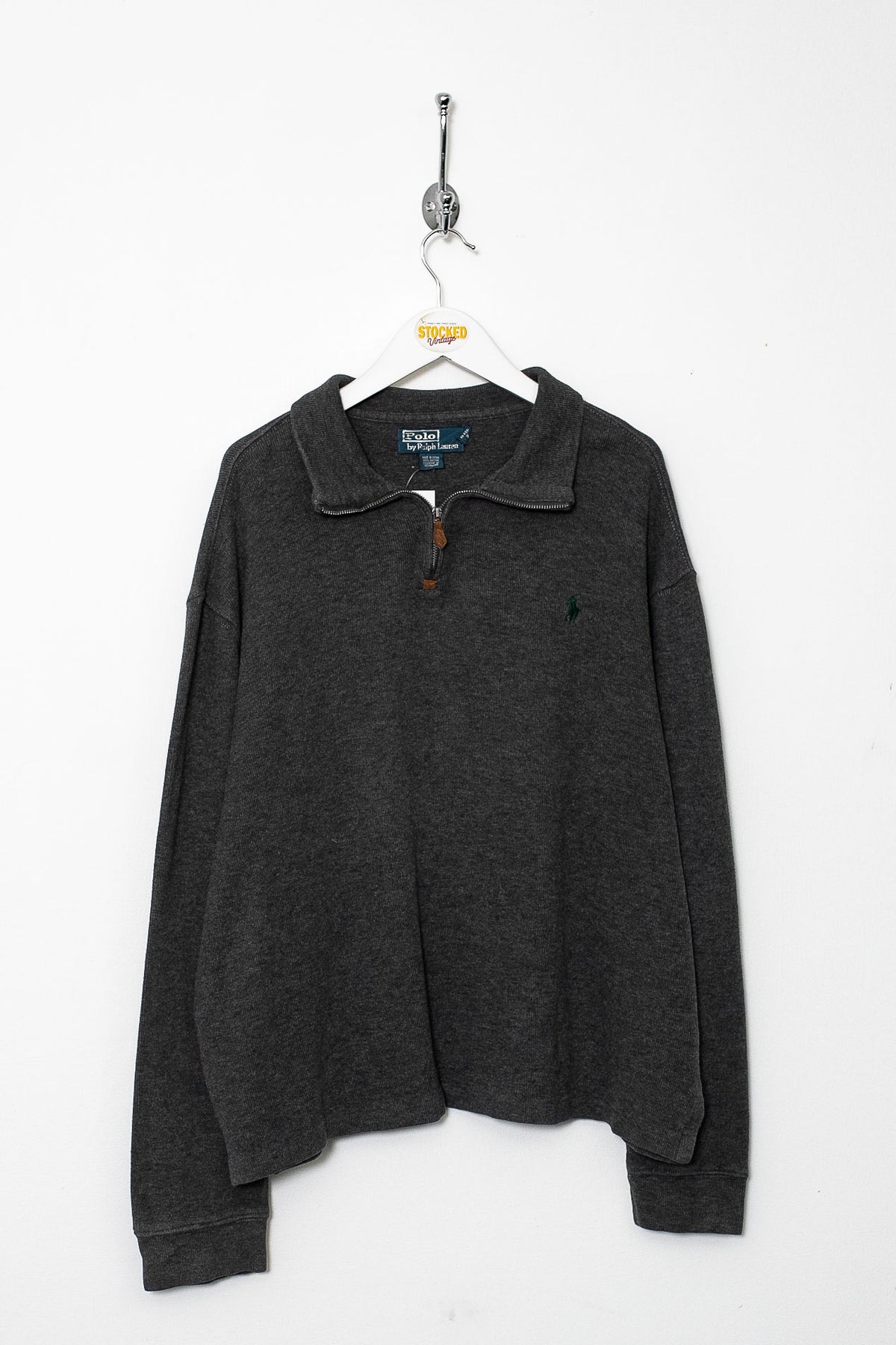 00s Ralph Lauren 1/4 Zip Sweatshirt (M)
