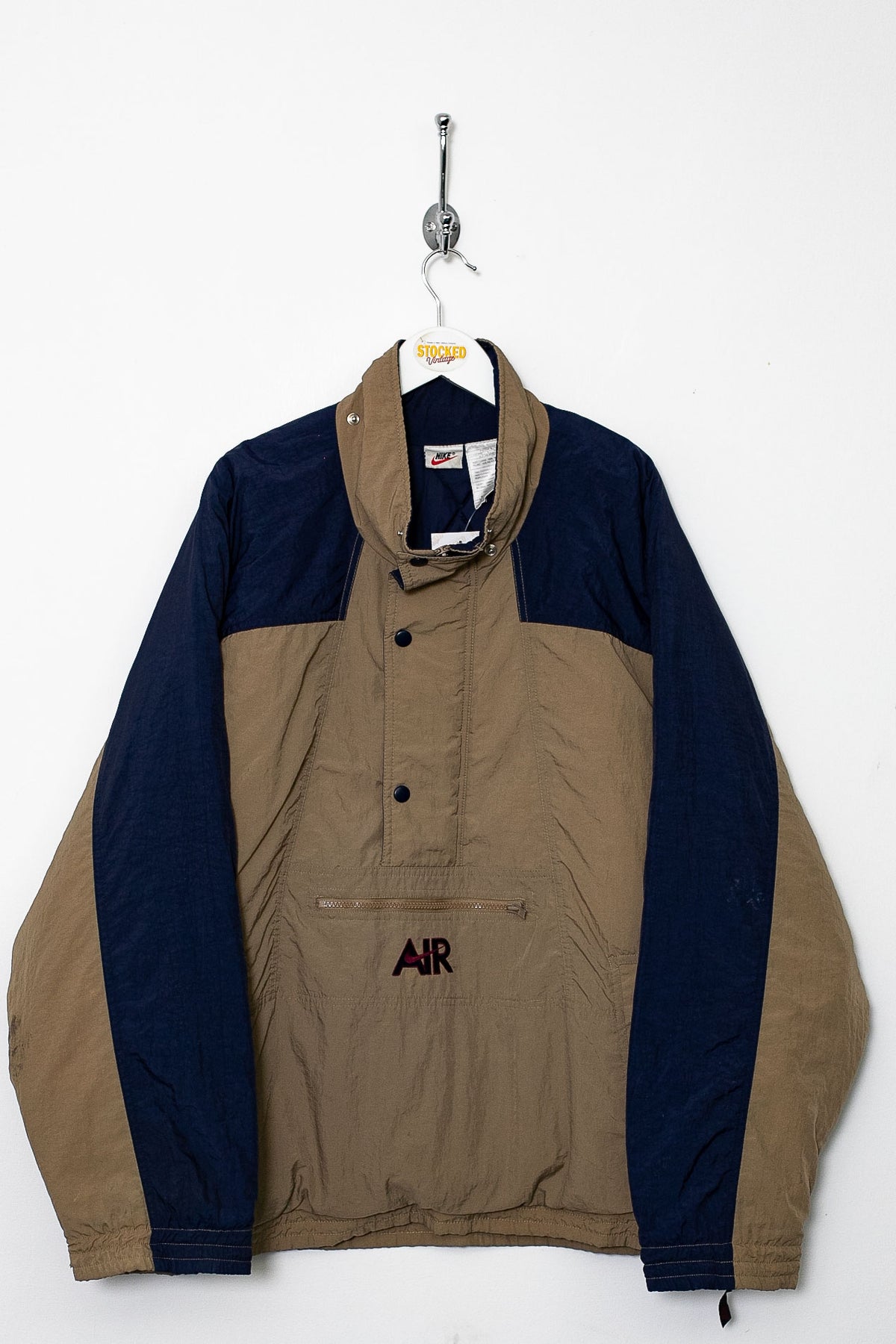 90s Nike 1/4 Zip Padded Coat (L)