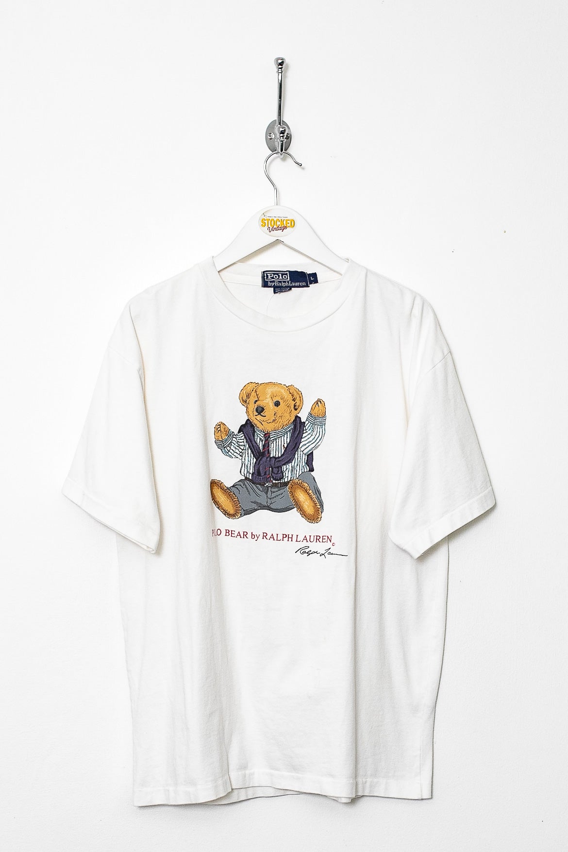 00s Ralph Lauren Polo Bear Tee (M)