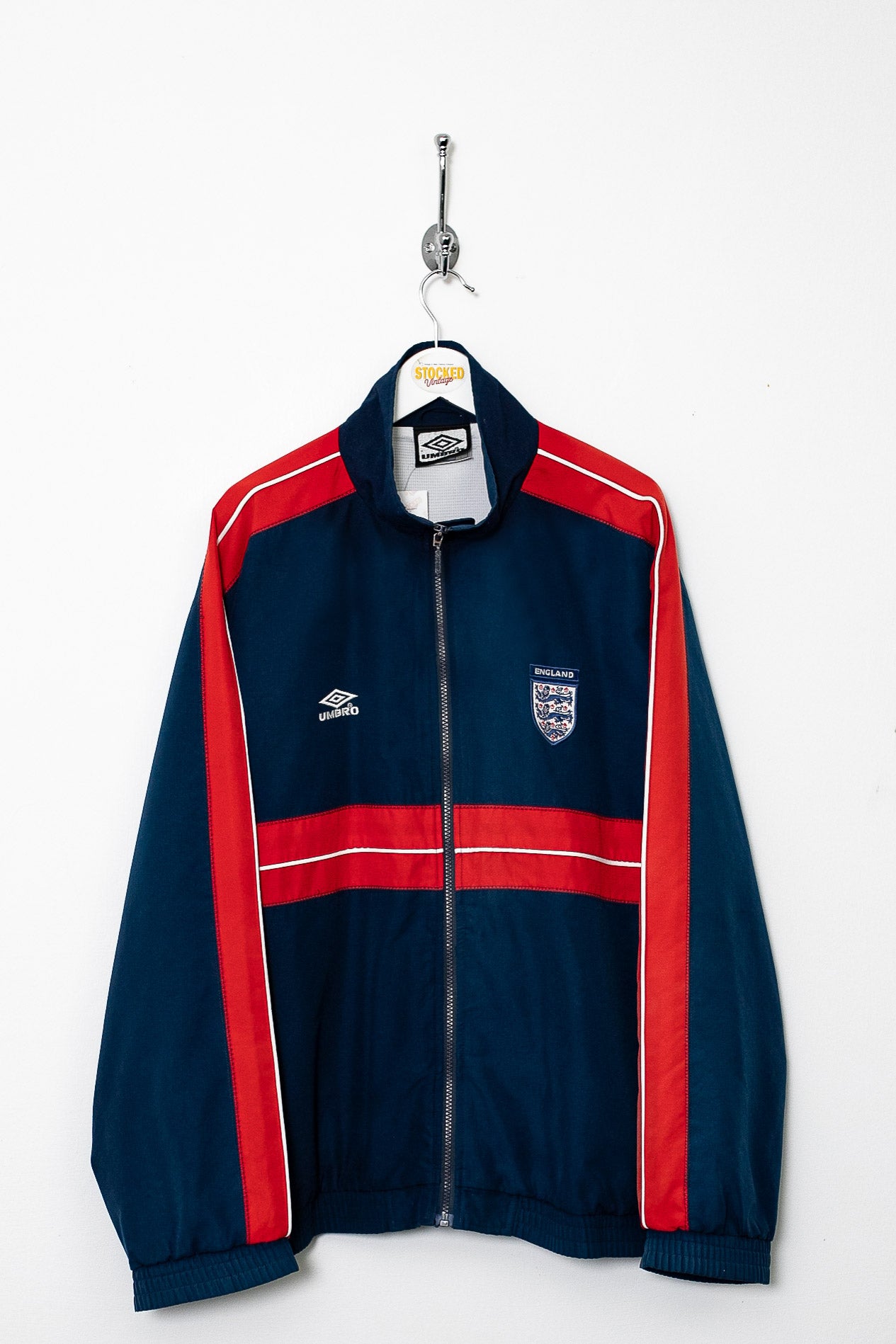 00s Umbro England Training Jacket (L) – Stocked Vintage