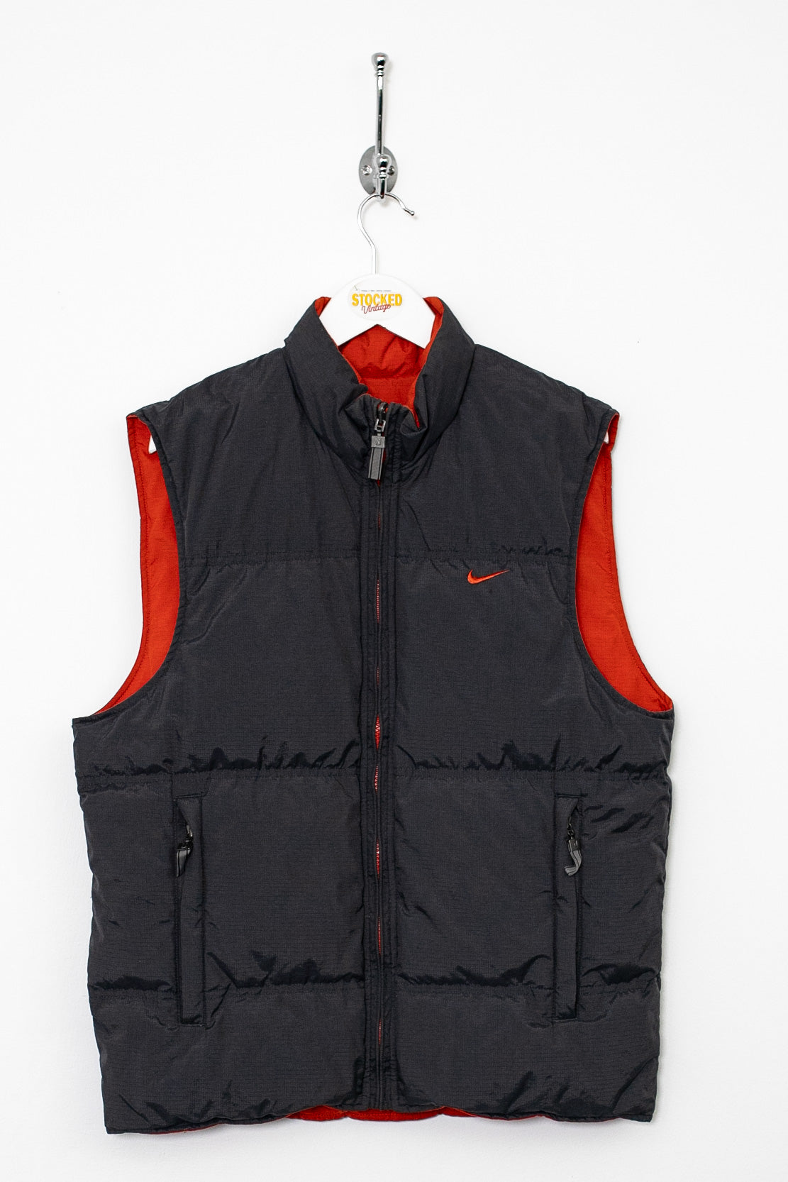 00s Nike Reversible Gilet Puffer Jacket (S)