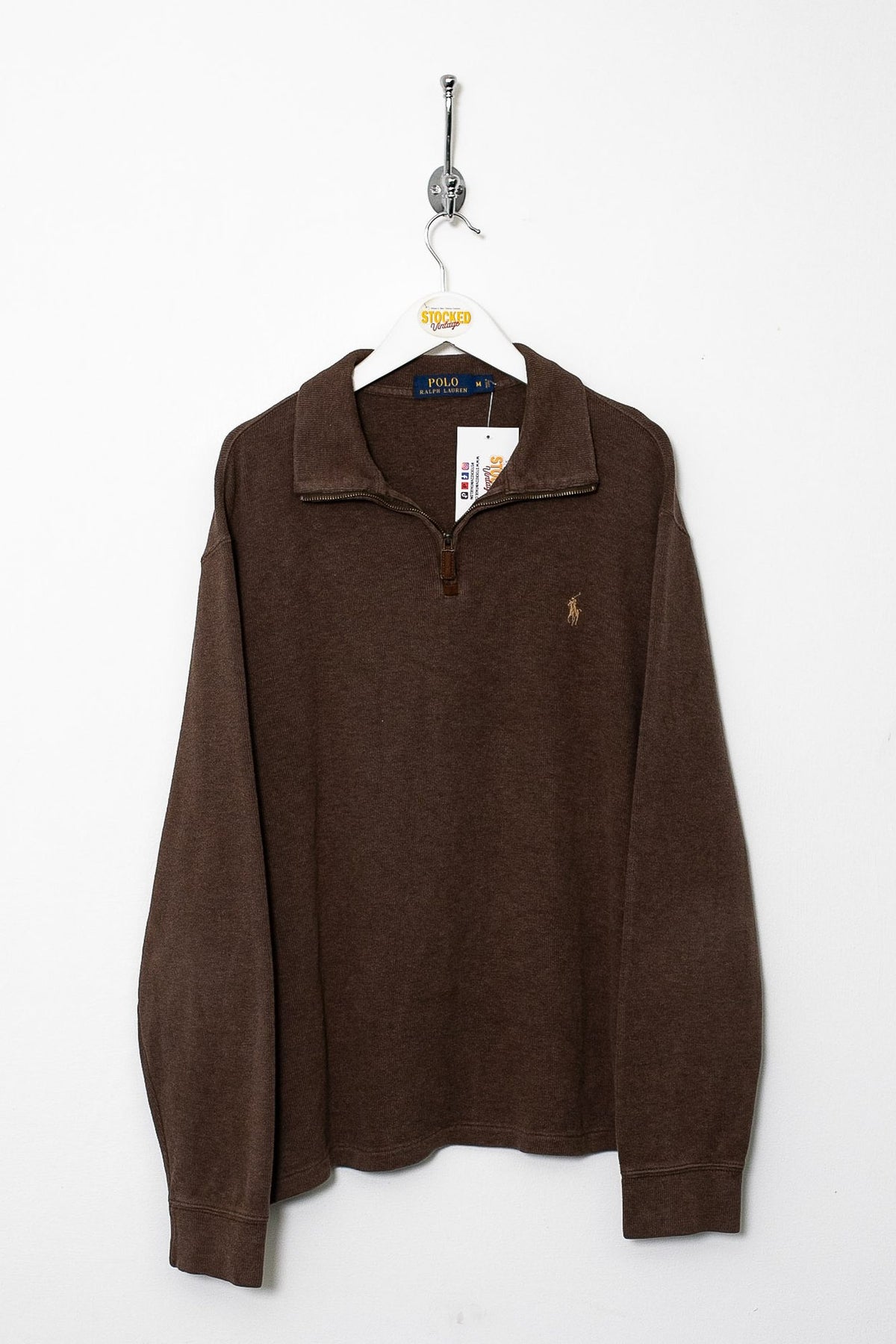 Ralph Lauren 1/4 Zip Sweatshirt (M)
