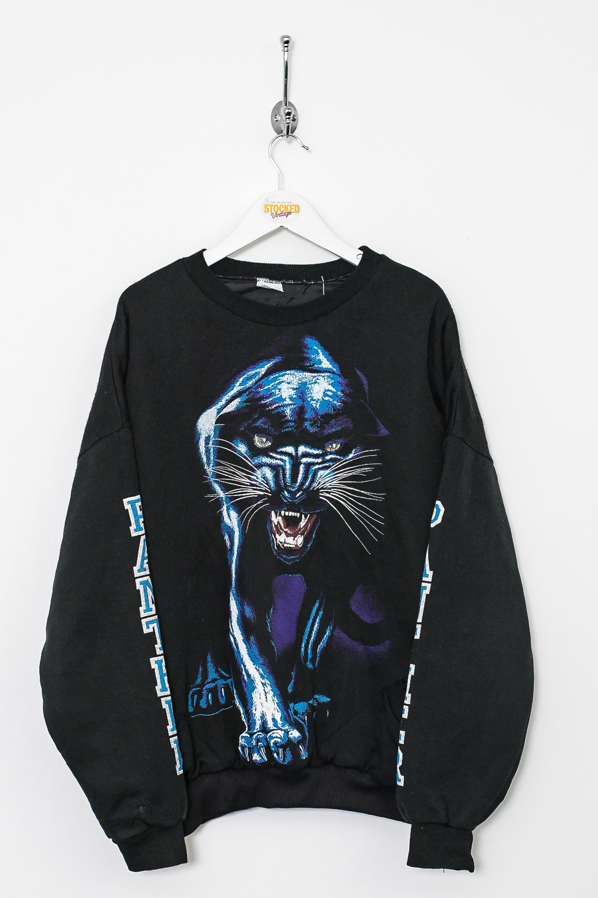 90s NFL Carolina Panthers Graphic Sweatshirt (L)