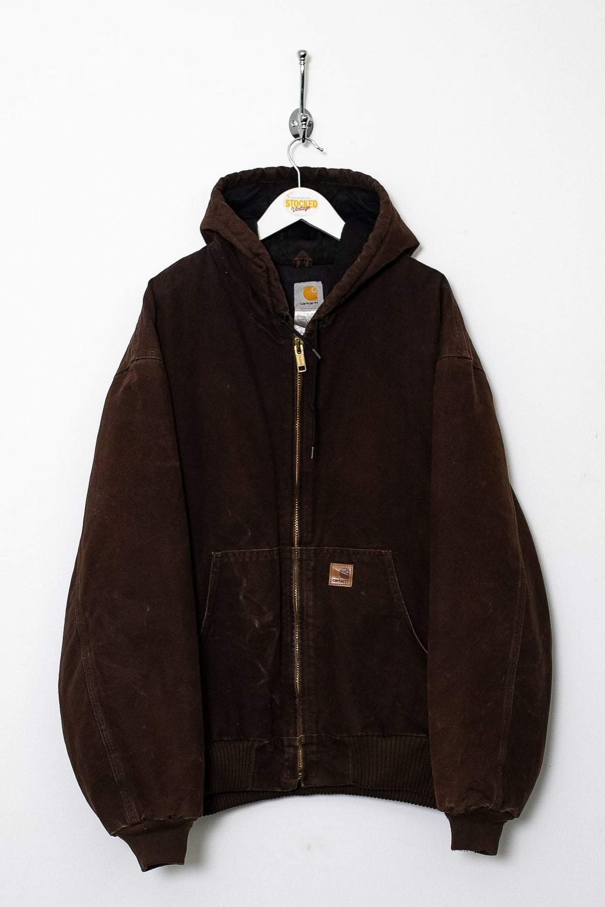 90s Carhartt Heavyweight Hooded Active Jacket (XXL)