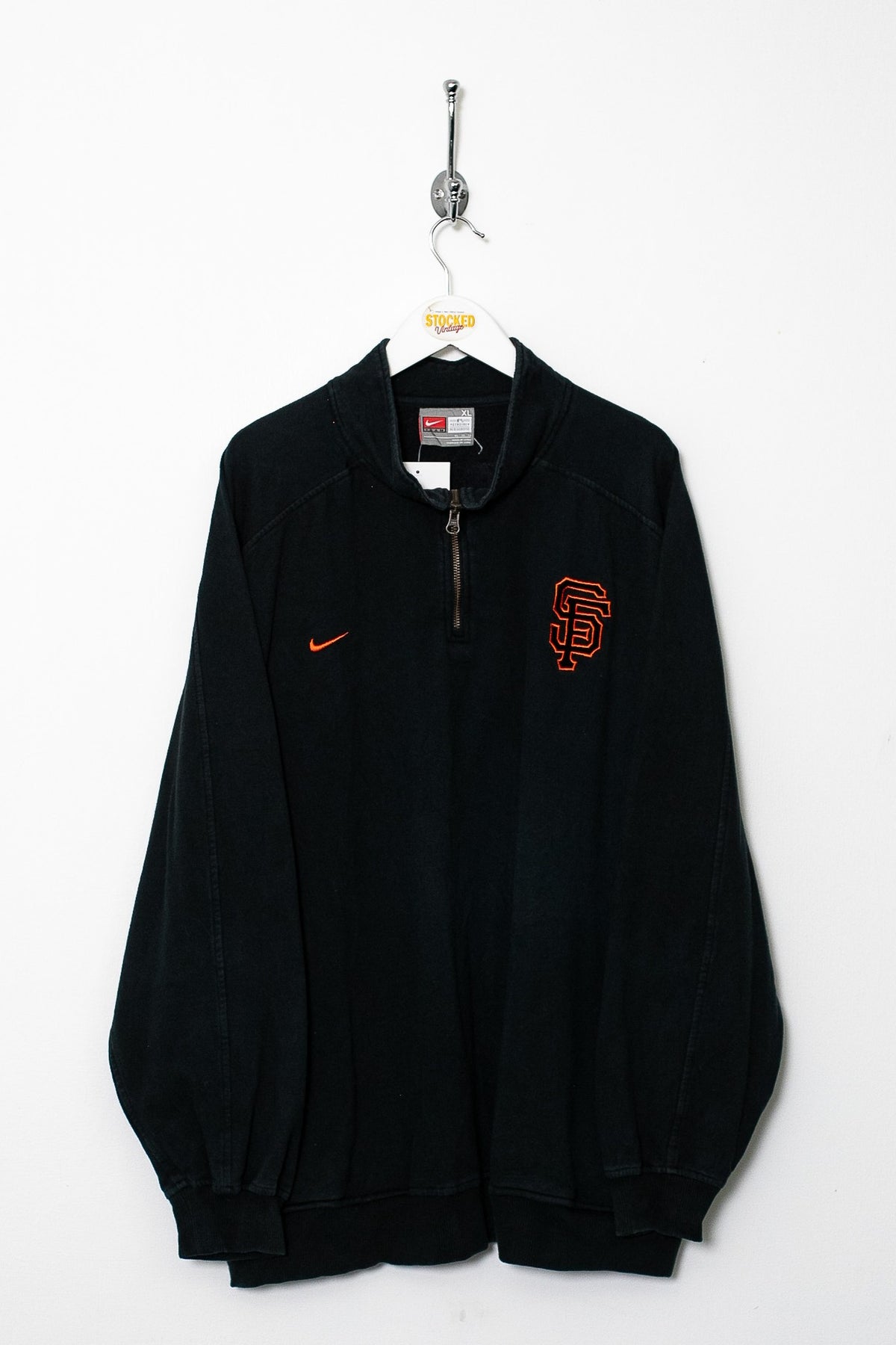00s Nike San Francisco Giants 1/4 Zip Sweatshirt (XL)