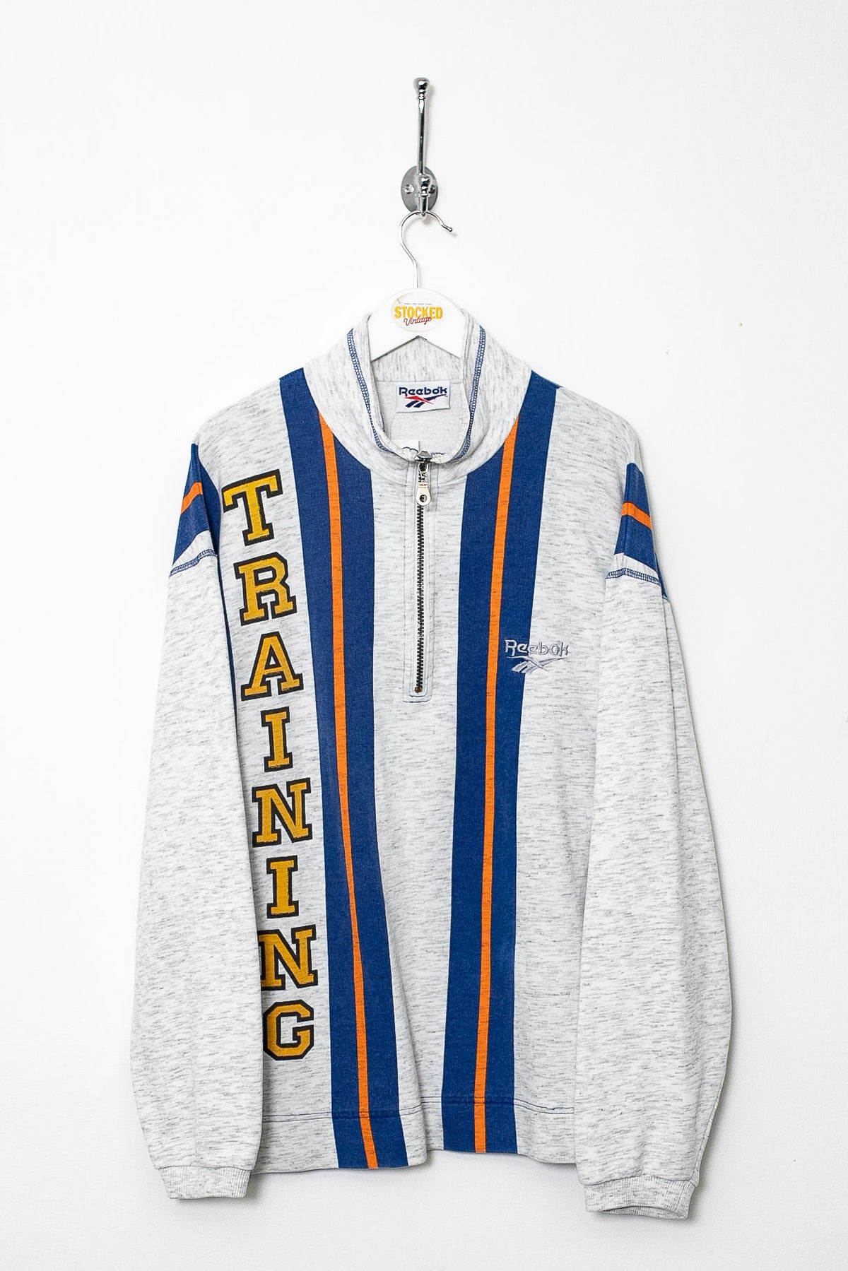 00s Reebok 1/4 Zip Sweatshirt (M)