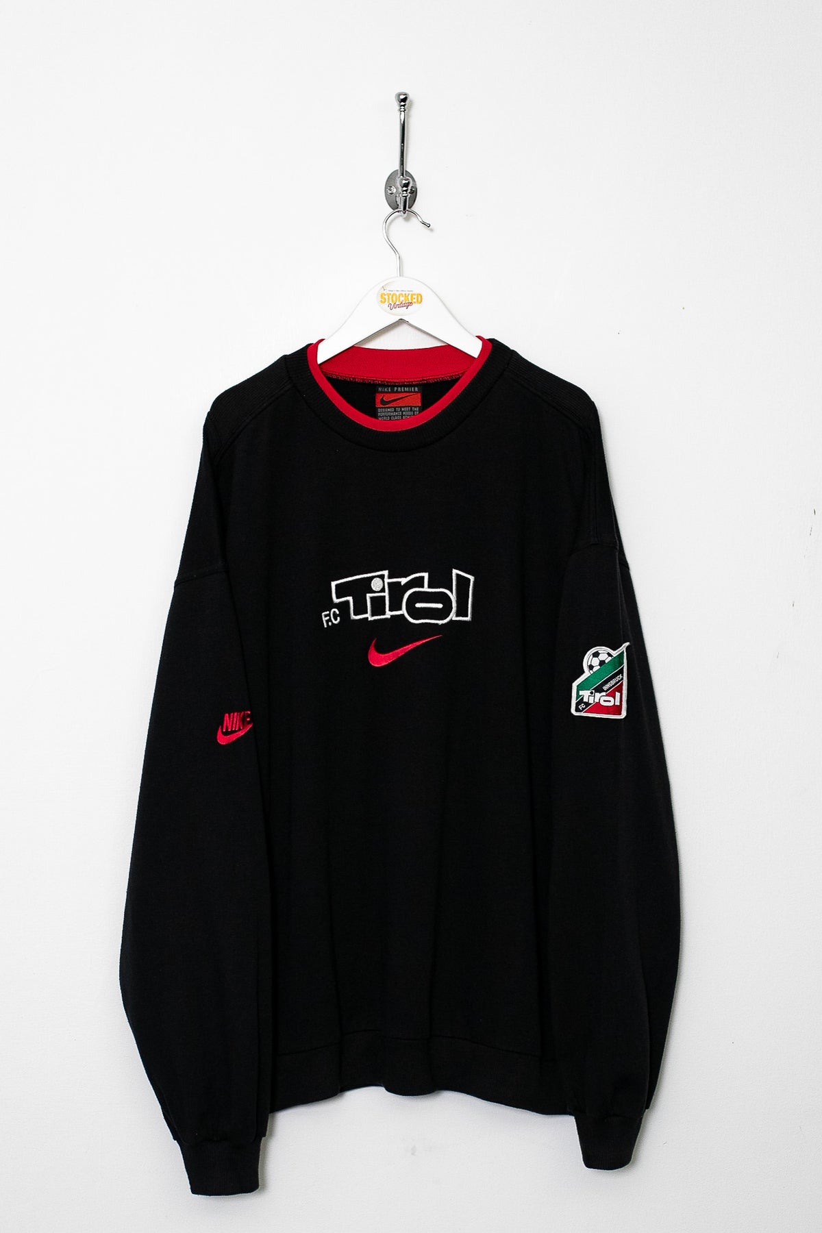 90s Nike FC Tirol Training Sweatshirt (XL)