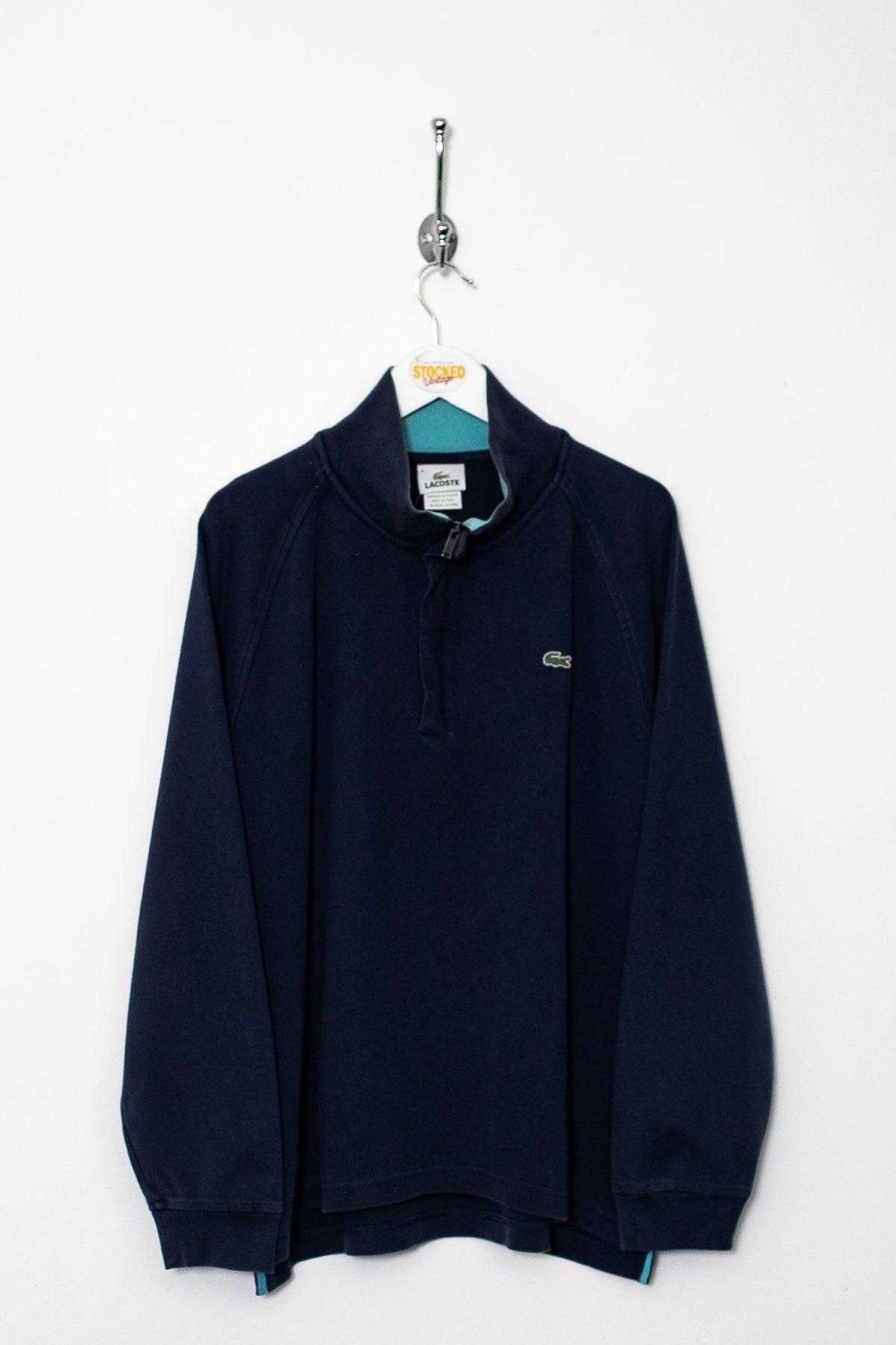 00s Lacoste 1/4 Zip Sweatshirt (M)